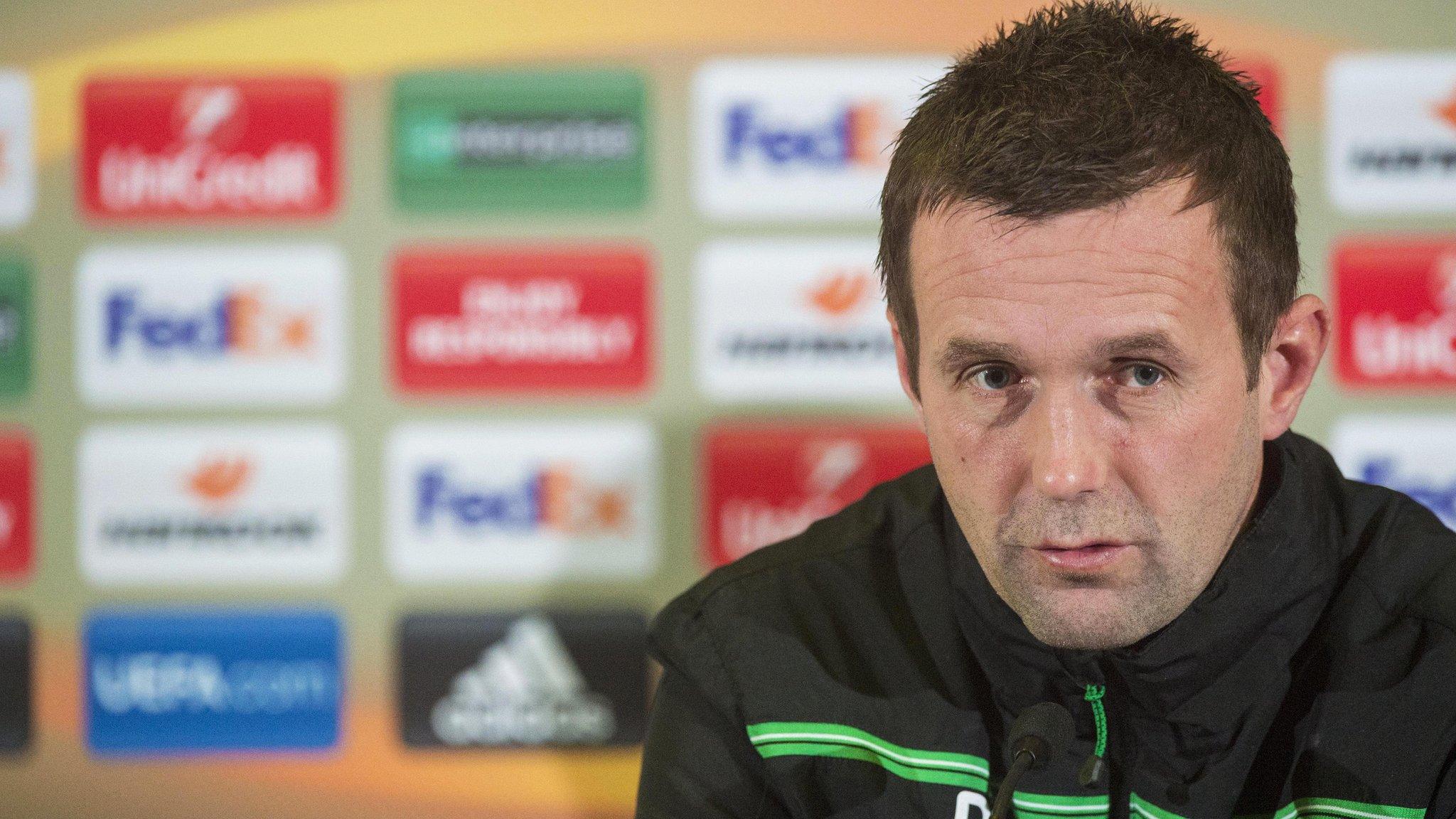 Celtic manager Ronny Deila