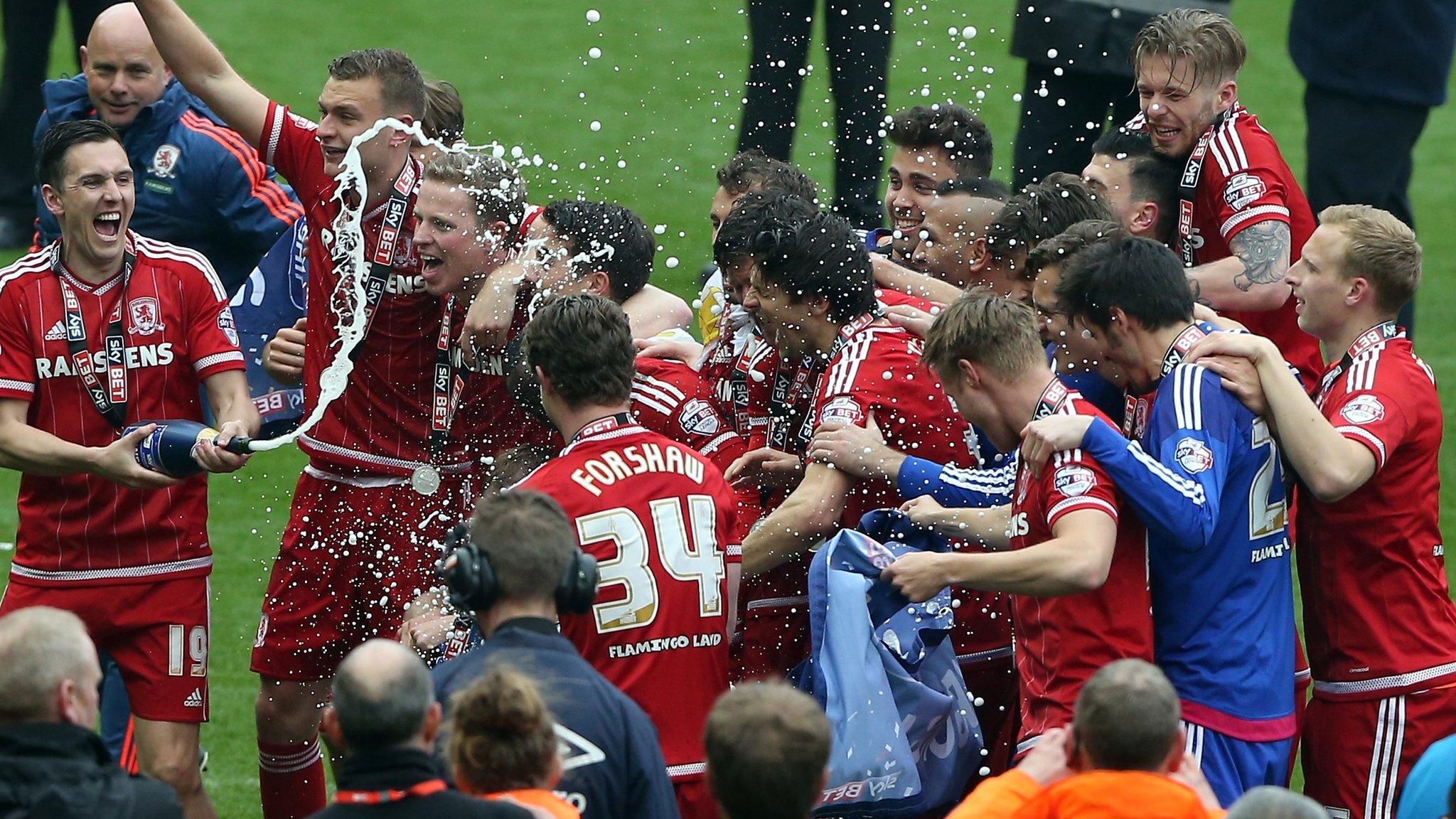 Middlesbrough celebrate