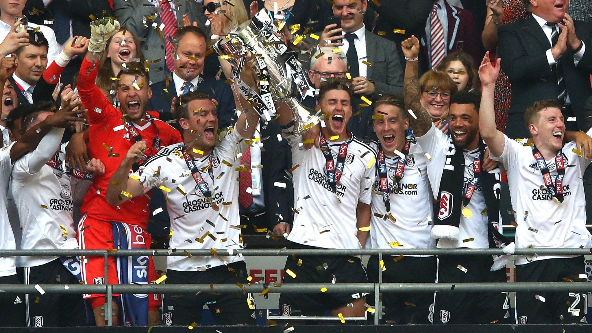 Fulham lift the trophy