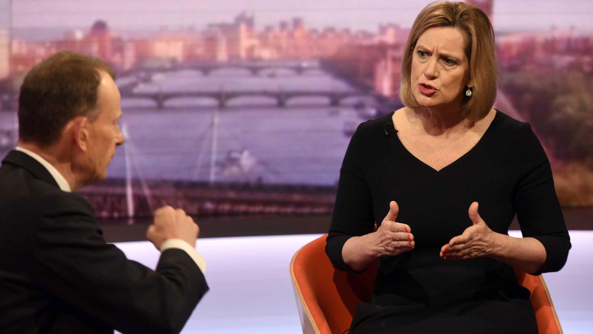 Amber Rudd on Andrew Marr Show