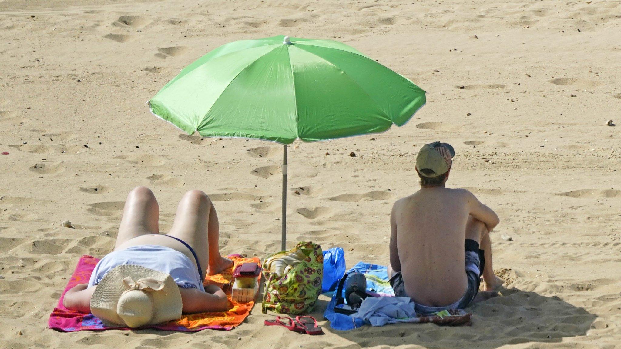 Bournemouth Beach on 17 June