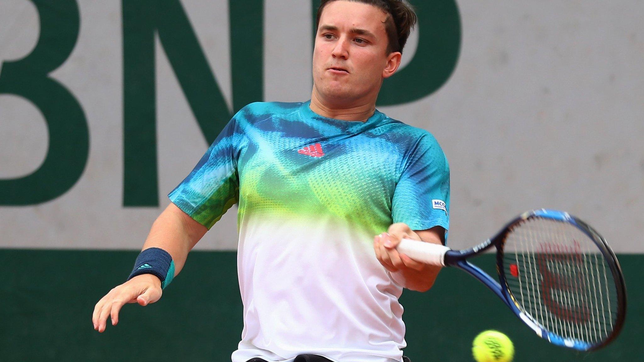 Britain's Gordon Reid at the French Open