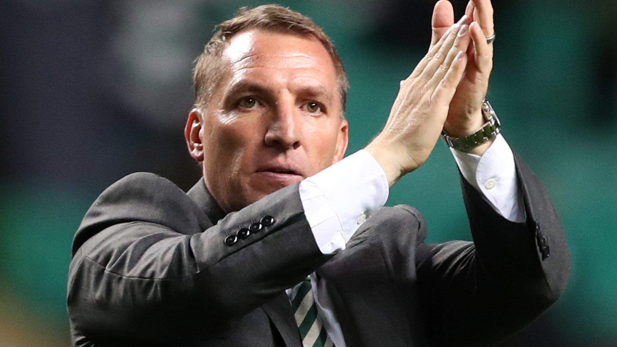 Glasgow Celtic manager Brendan Rodgers