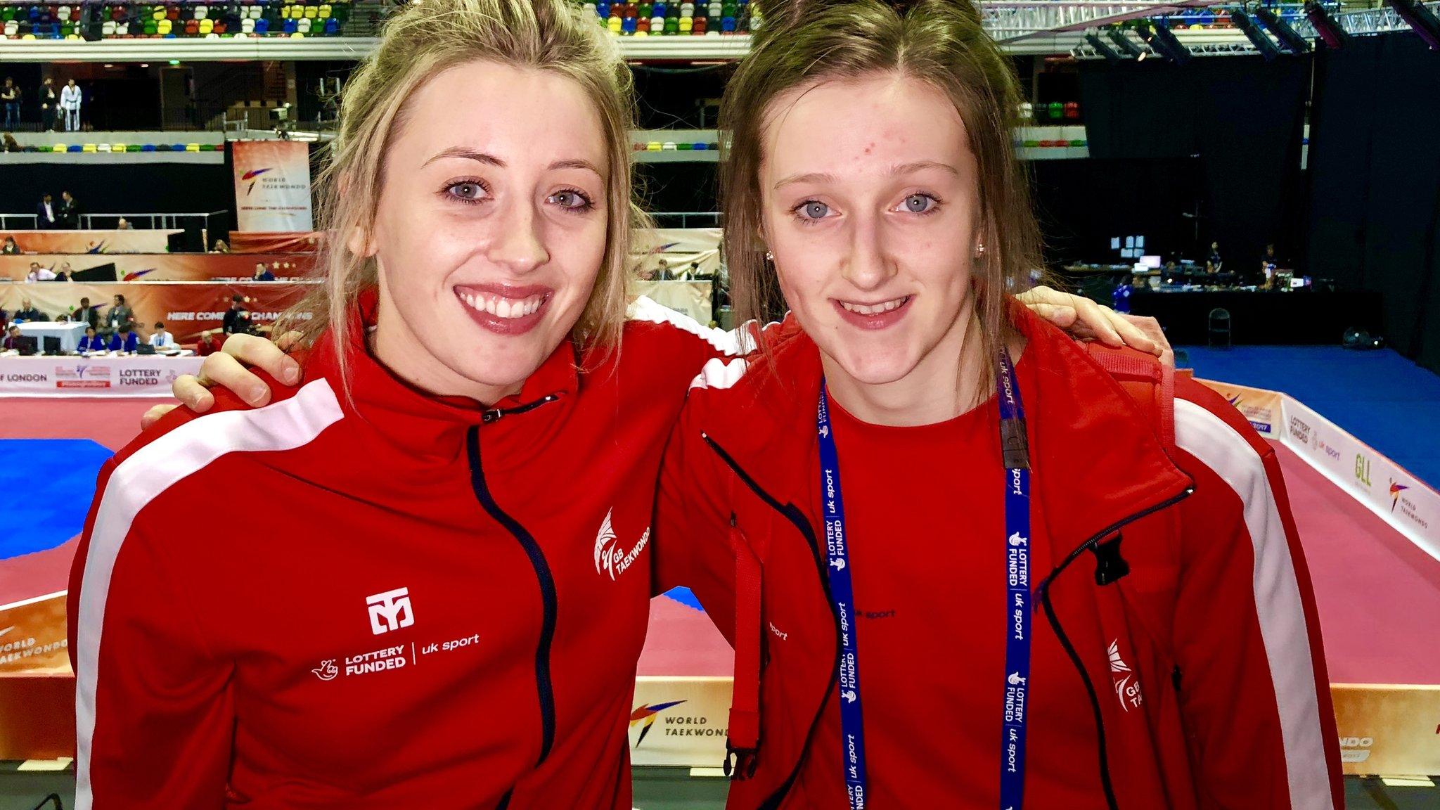 Jade Jones and Lauren Williams