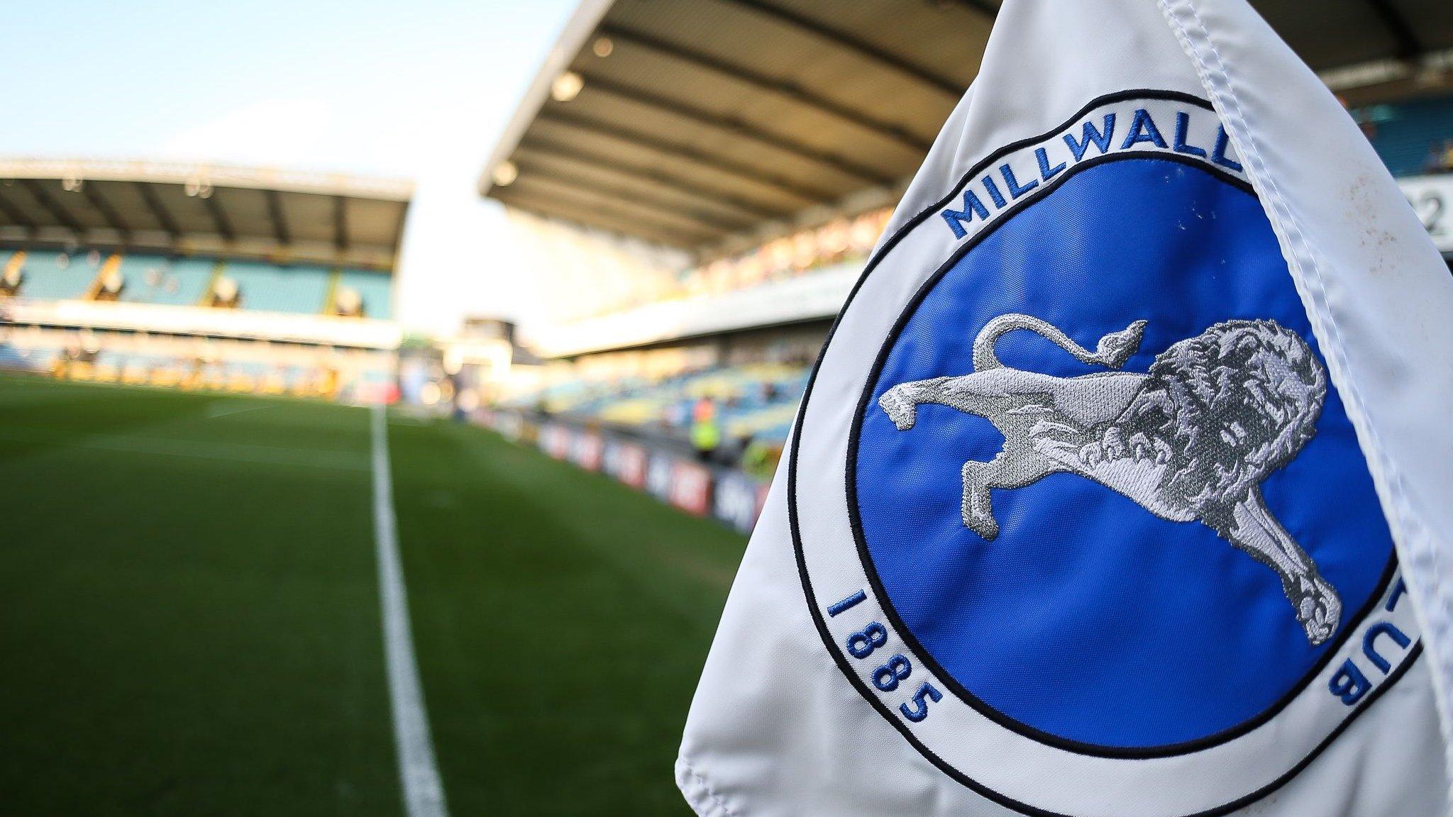 Corner flag at The Den