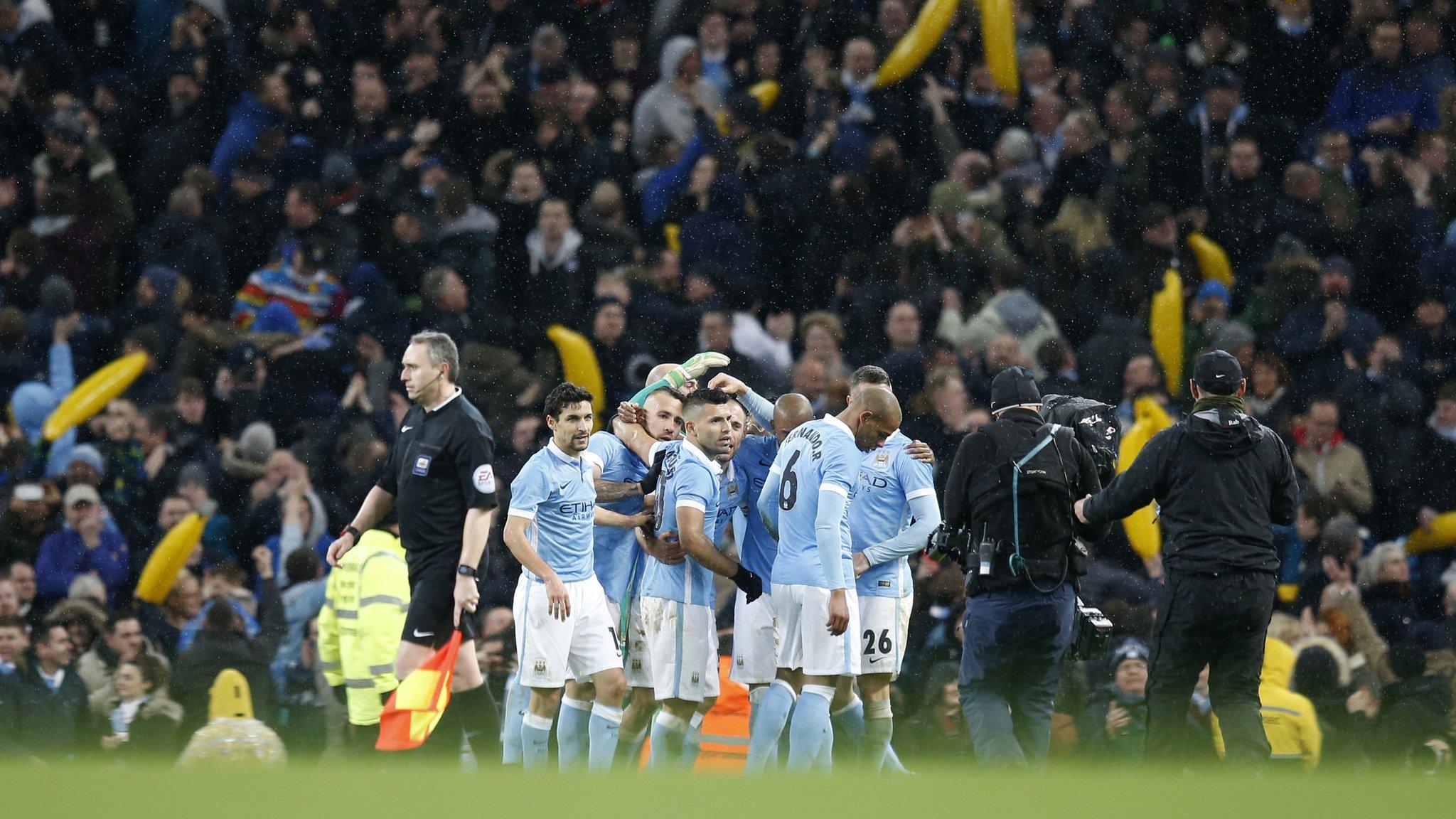 Manchester City celebrate