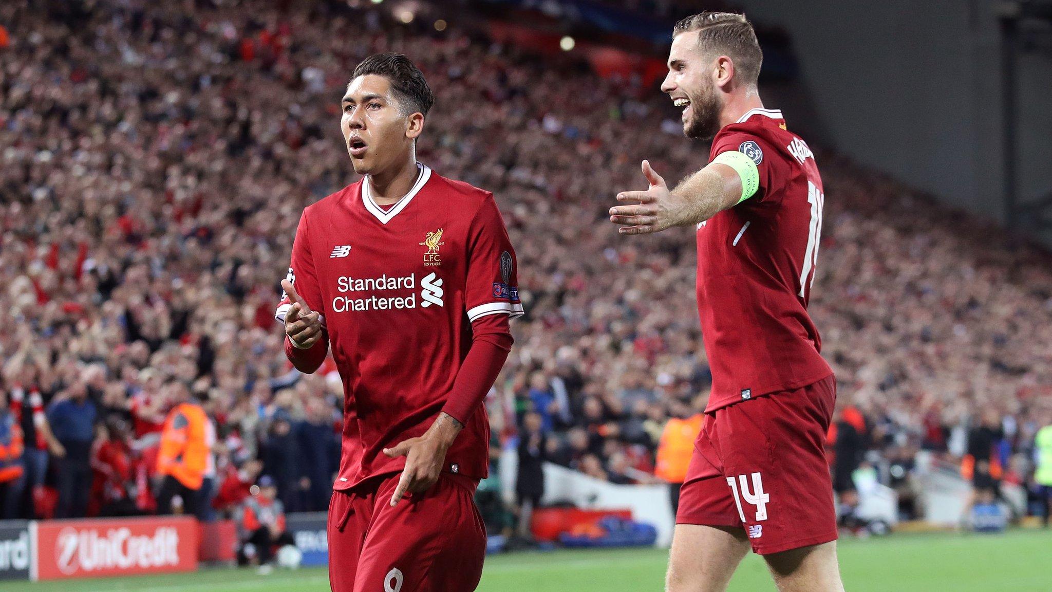 Liverpool celebrate