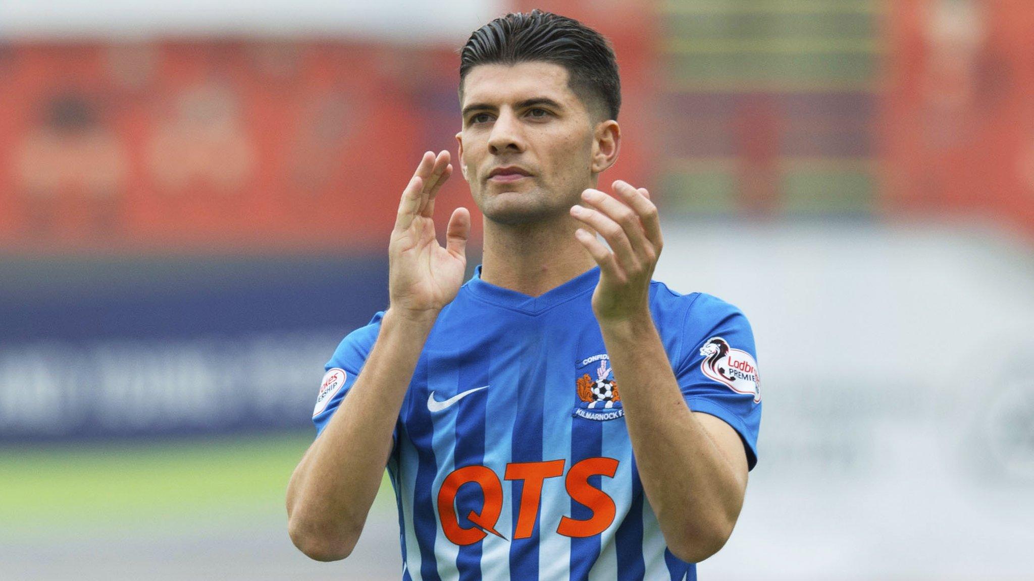 Kilmarnock winger Jordan Jones