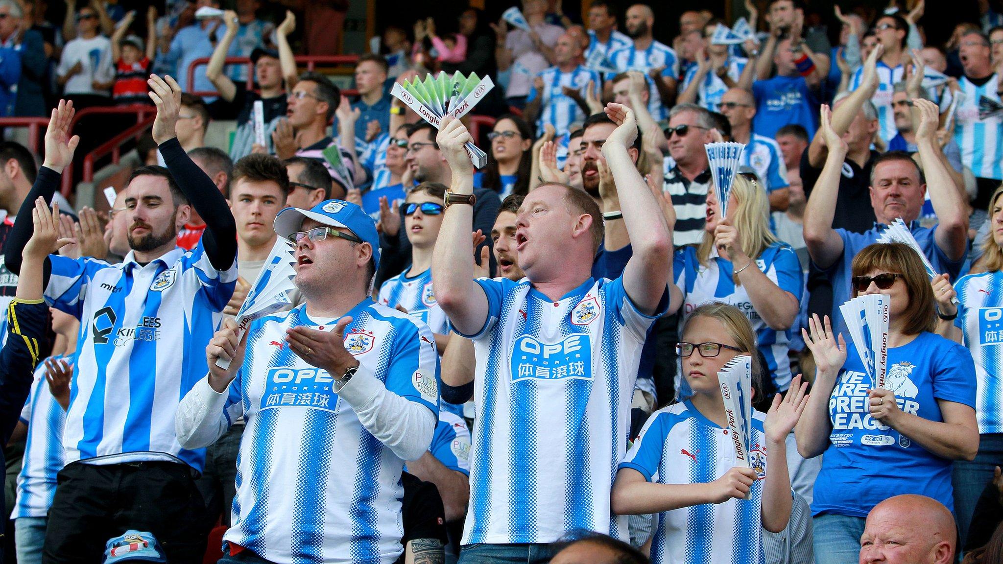 Huddersfield fans