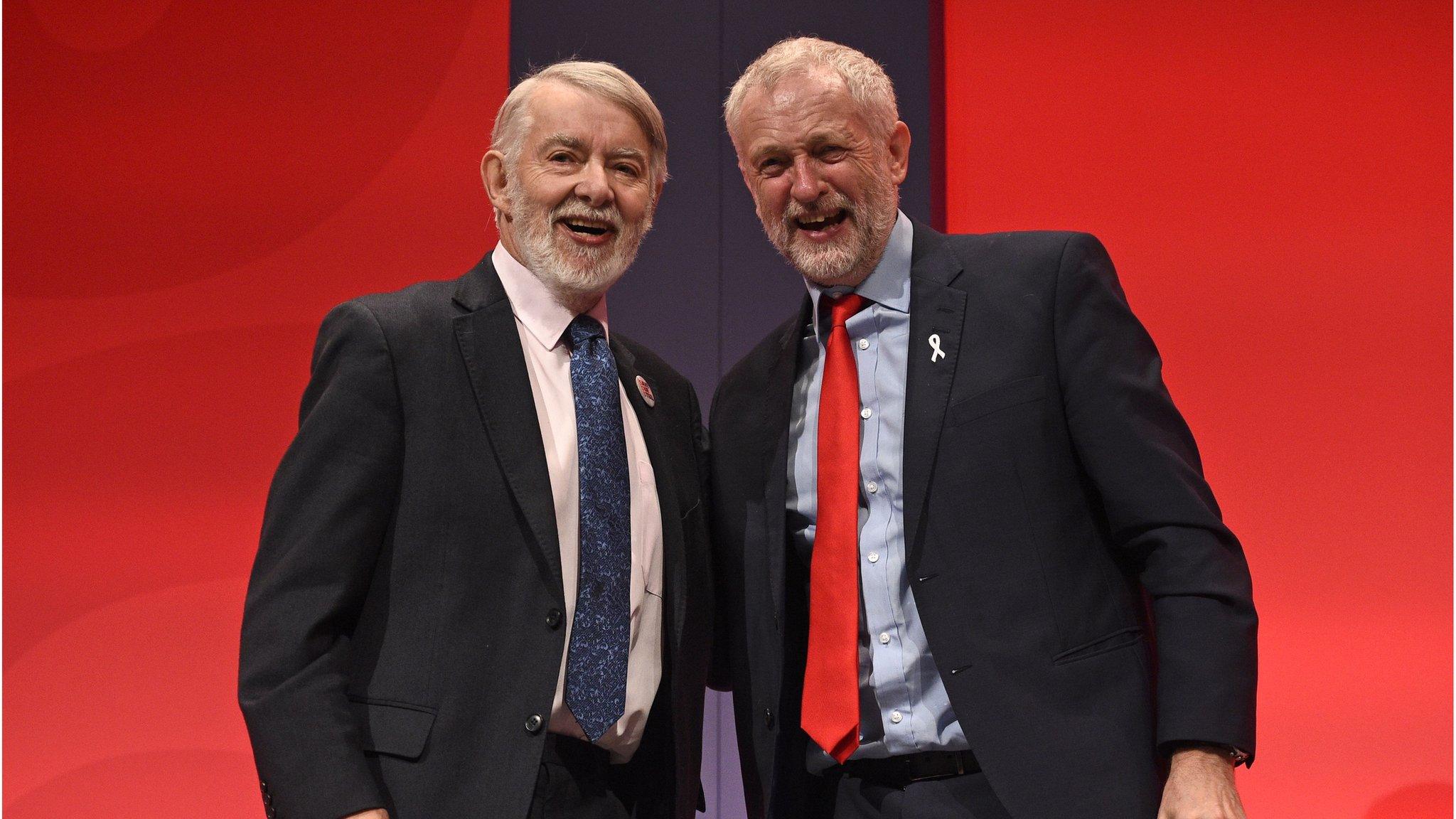 Paul Flynn and Jeremy Corbyn