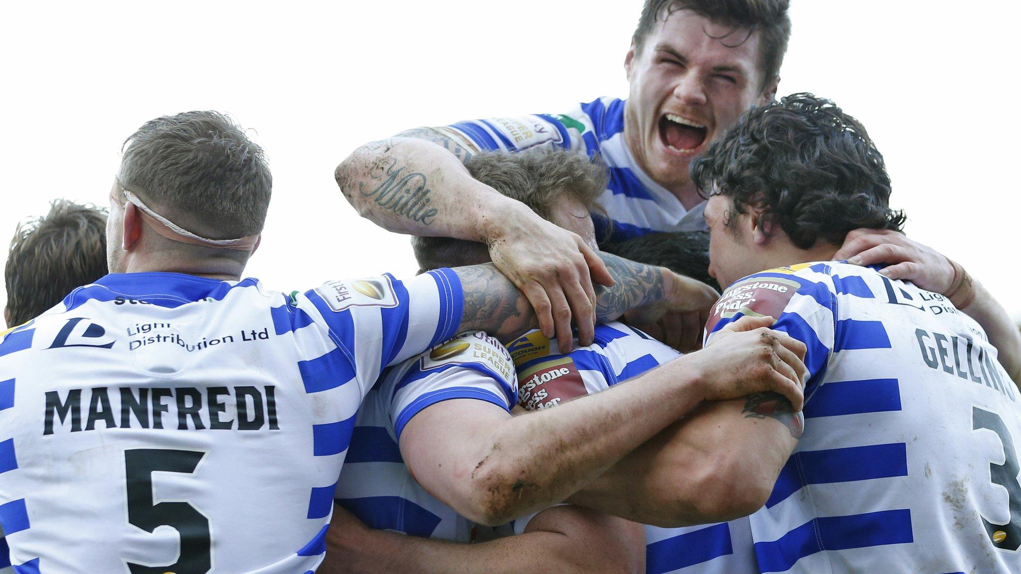 Wigan celebrate