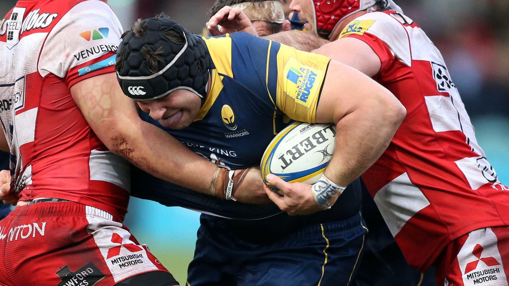 Worcester Warriors prop Gareth Milasinovich has featured in every game, in all competitions, this season