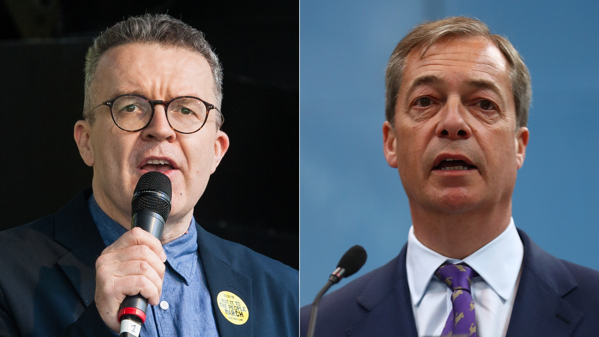 Tom Watson and Nigel Farage