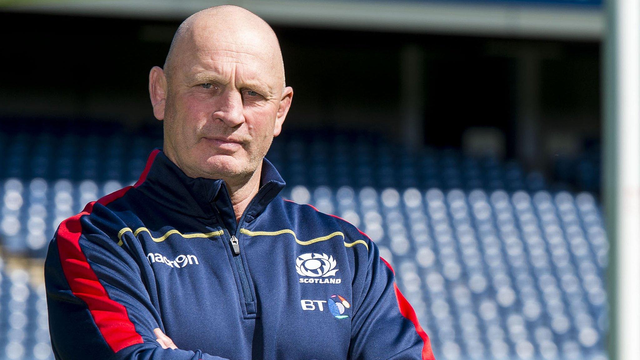 Scotland coach Vern Cotter after announcing his tour squad