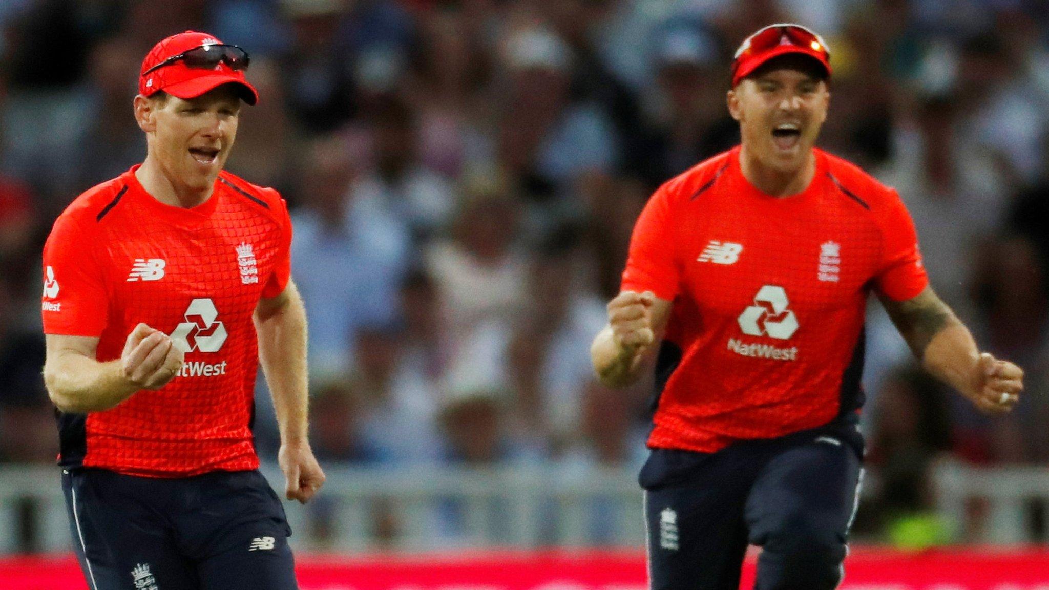 Eoin Morgan and Jason Roy