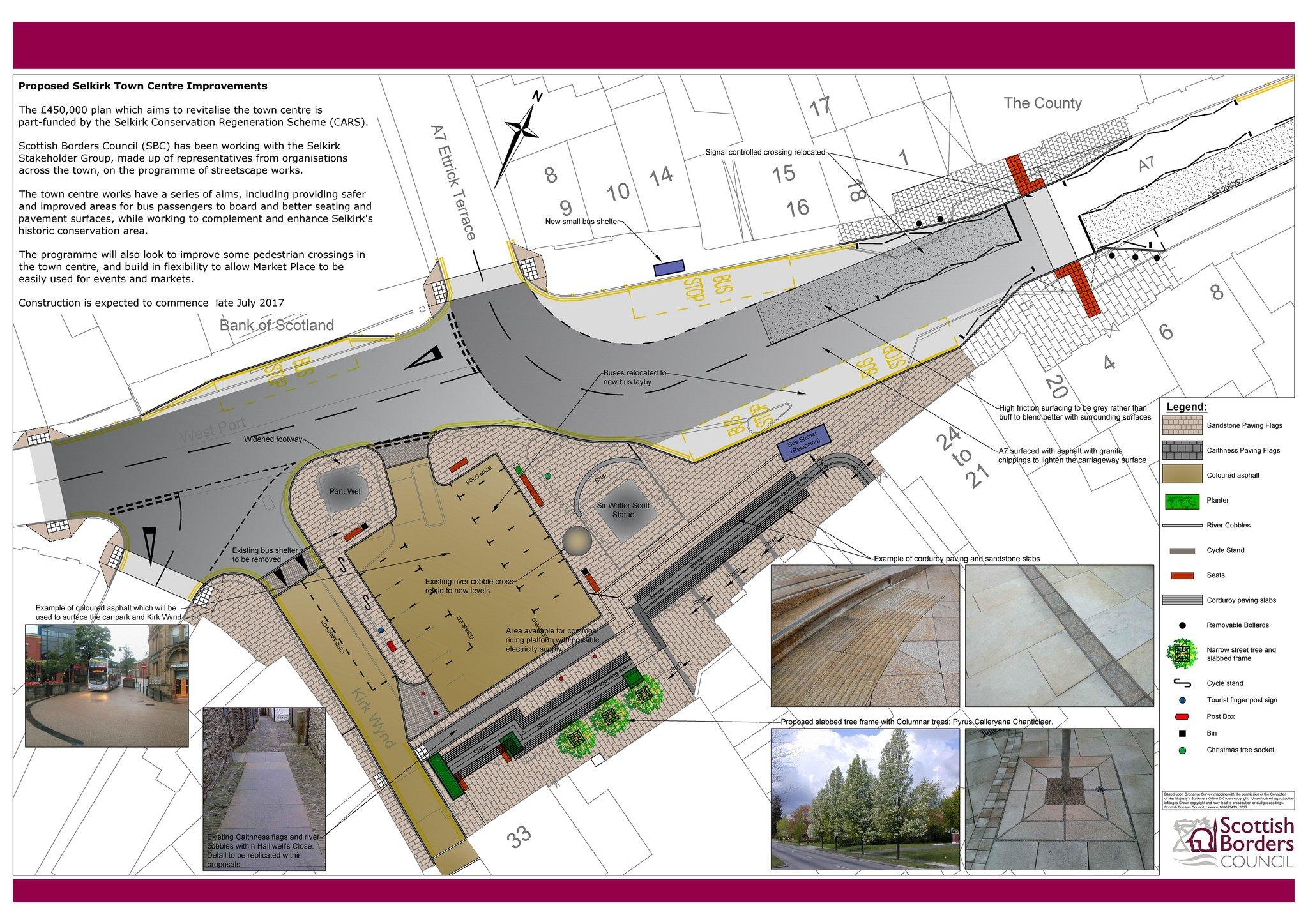 Streetscape scheme