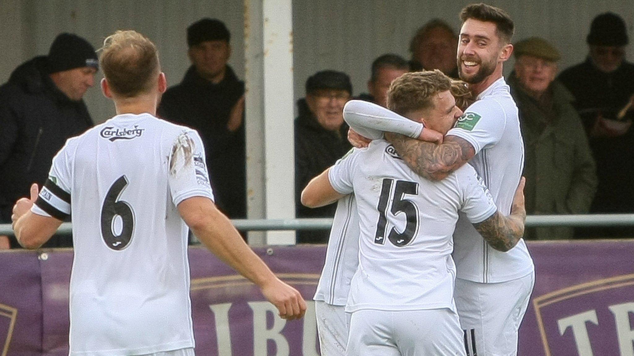 Truro City celebrate