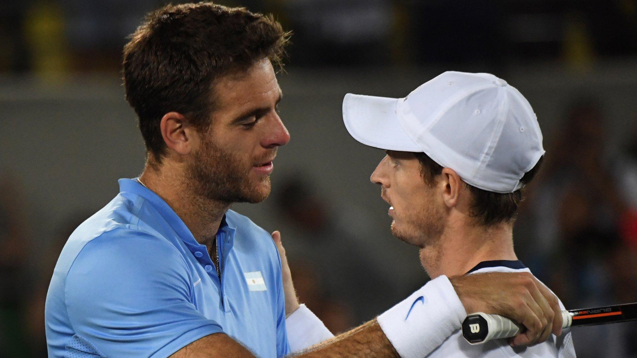 Juan Martin del Potro and Andy Murray