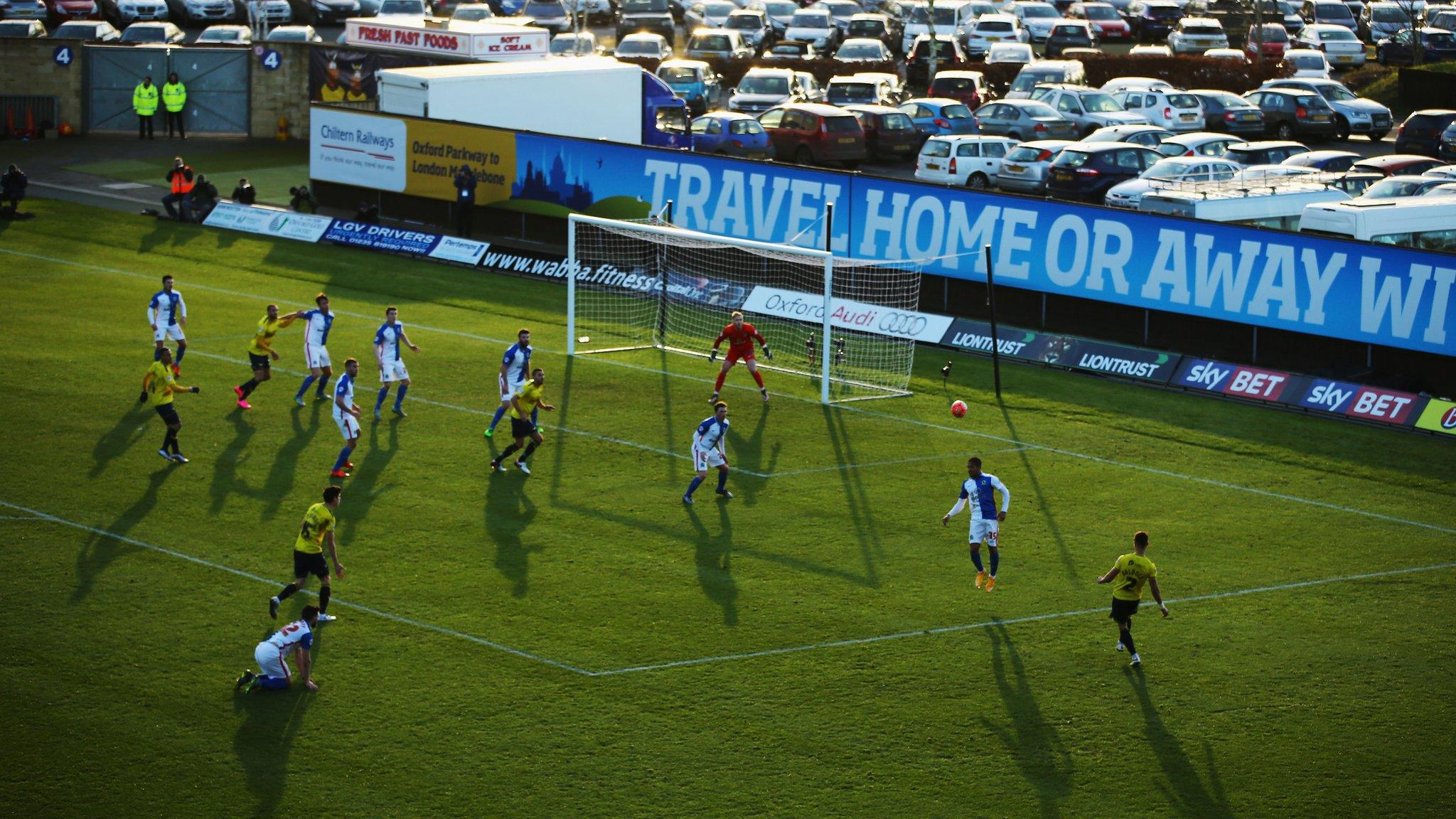 Kassam Stadium open end