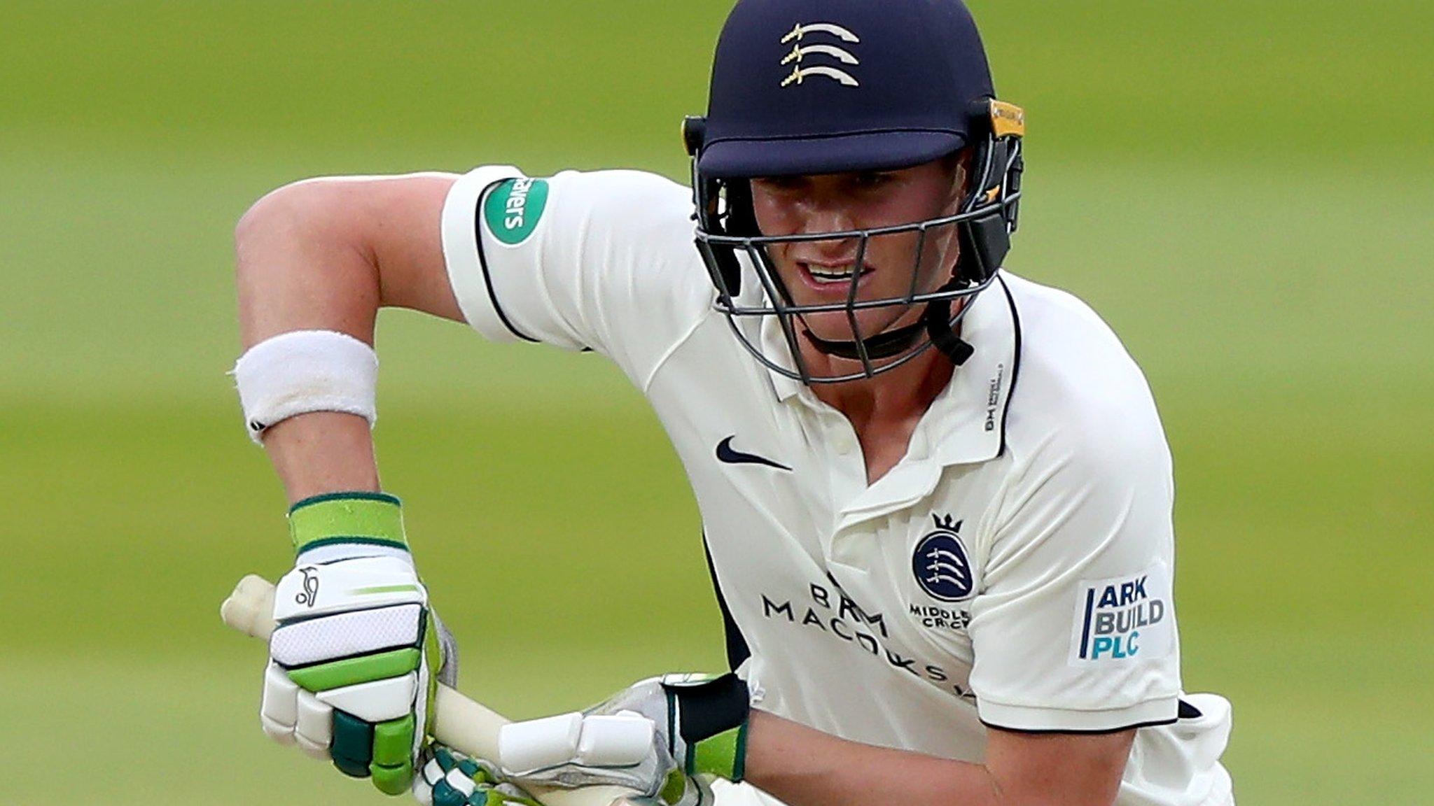 Nick Gubbins batting for Middlesex