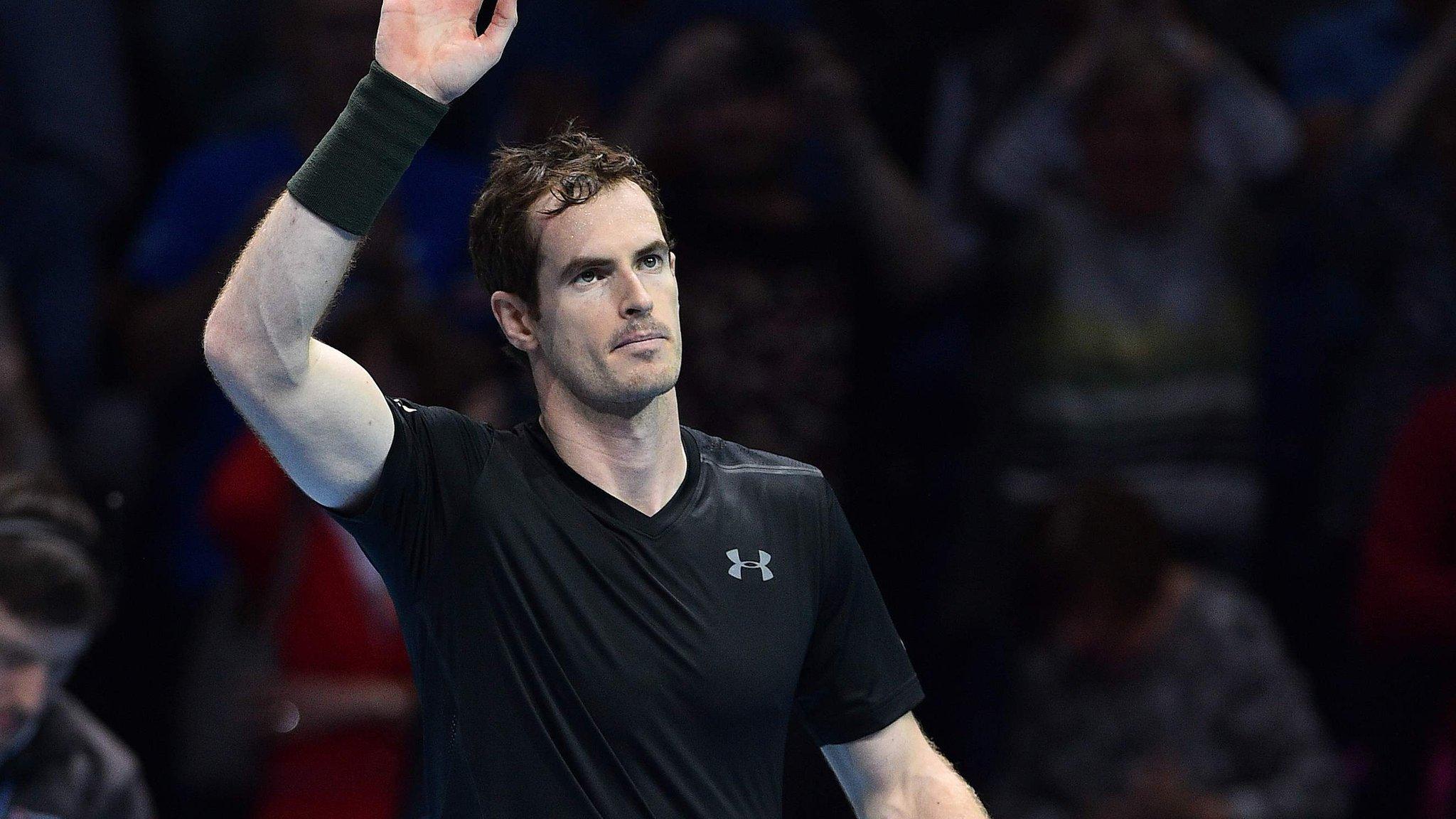 Andy Murray after beating Milos Raonic in London