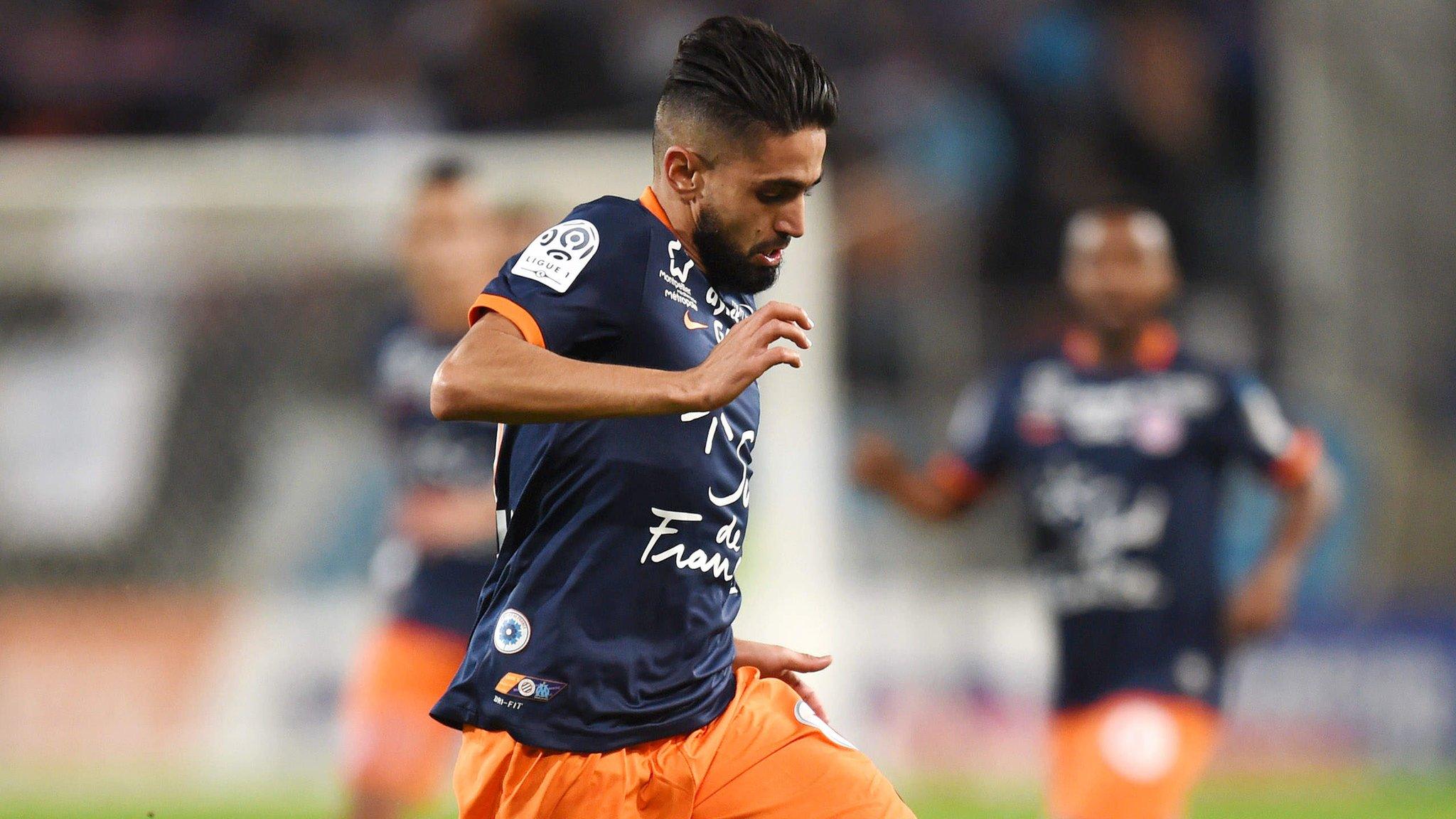 Algeria and Montpellier's Ryad Boudebouz