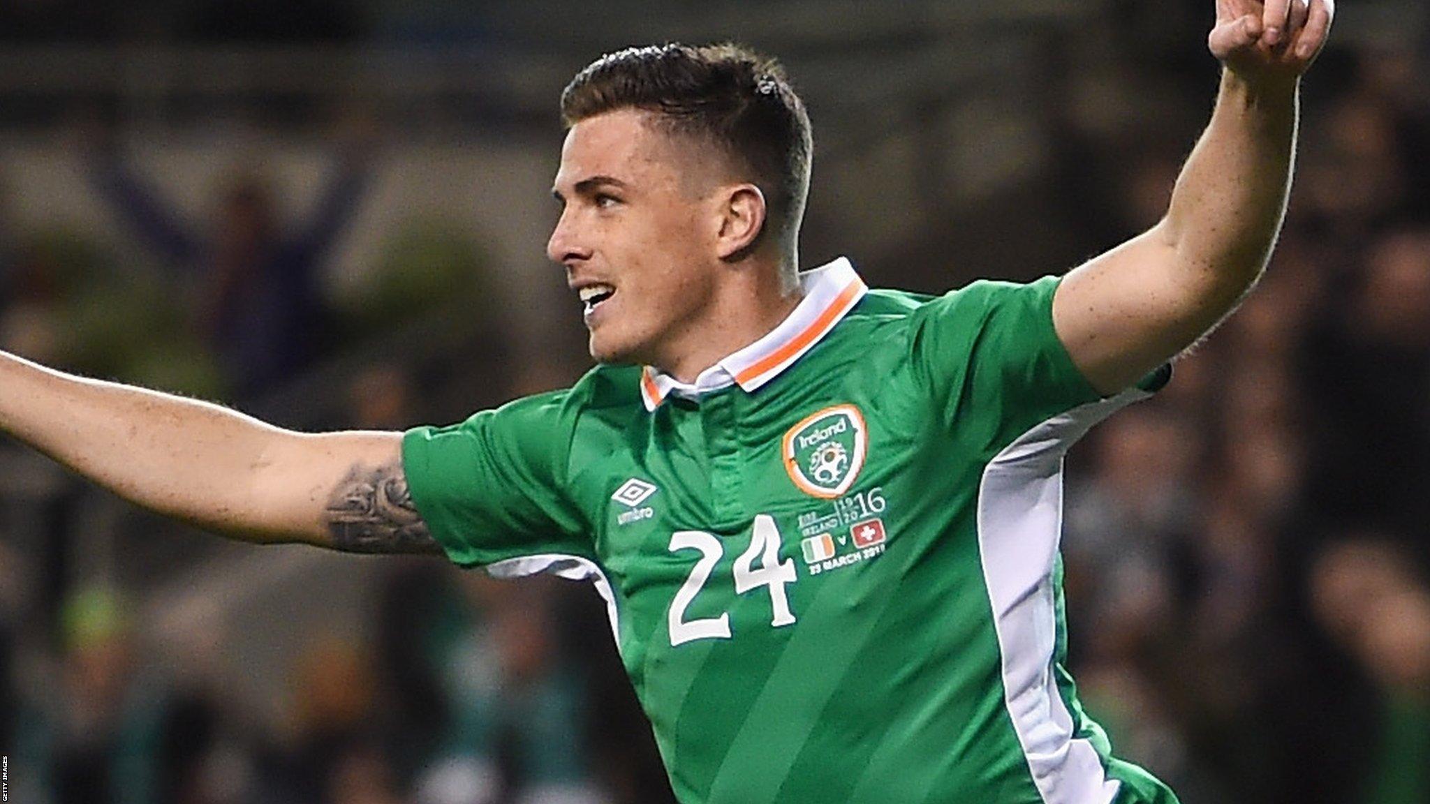 Ciaran Clark headed the Republic into an early lead against Switzerland