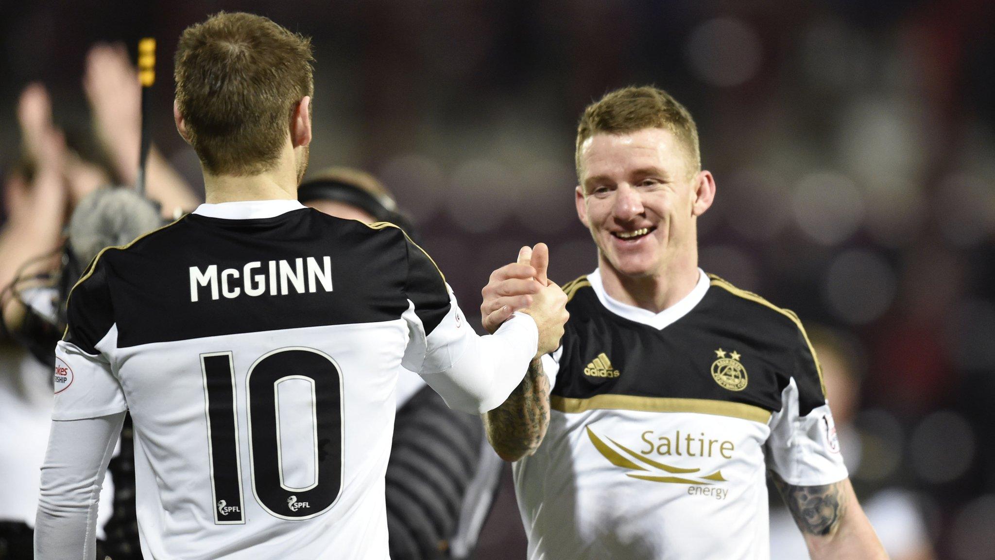 Niall McGinn and Jonny Hayes