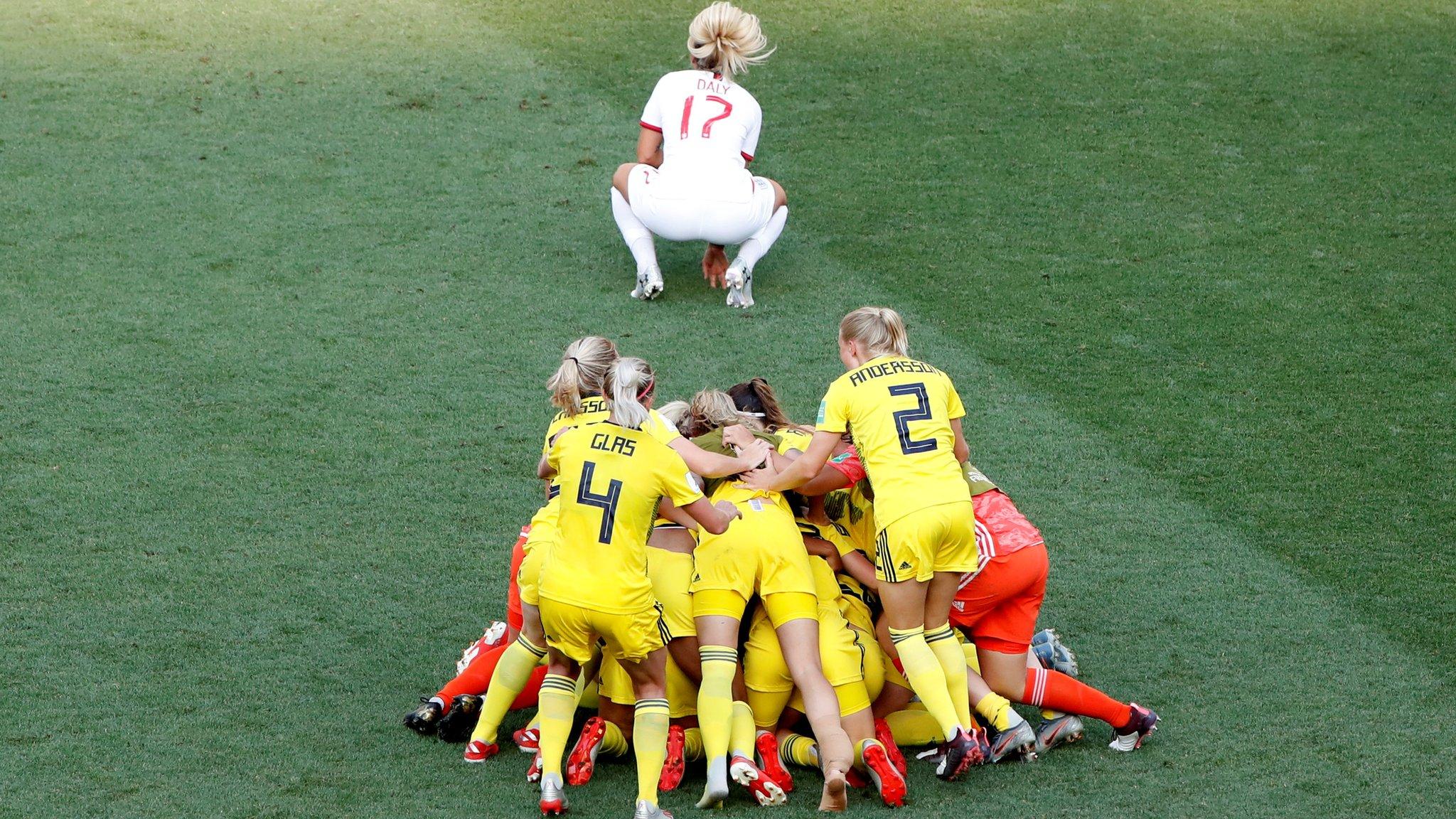 Sweden celebrate