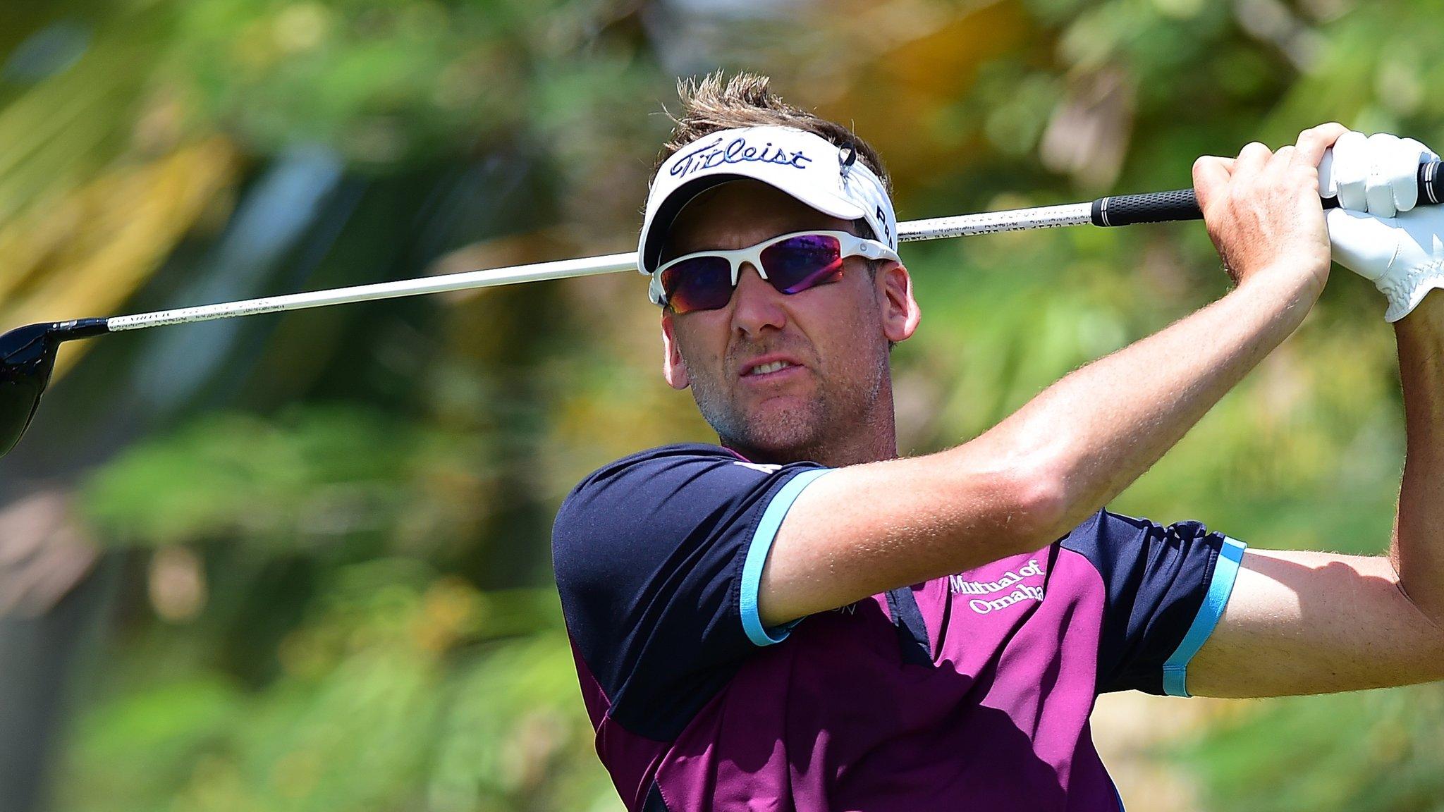 Ian Poulter carded one bogey, one birdie and 16 pars in the final round