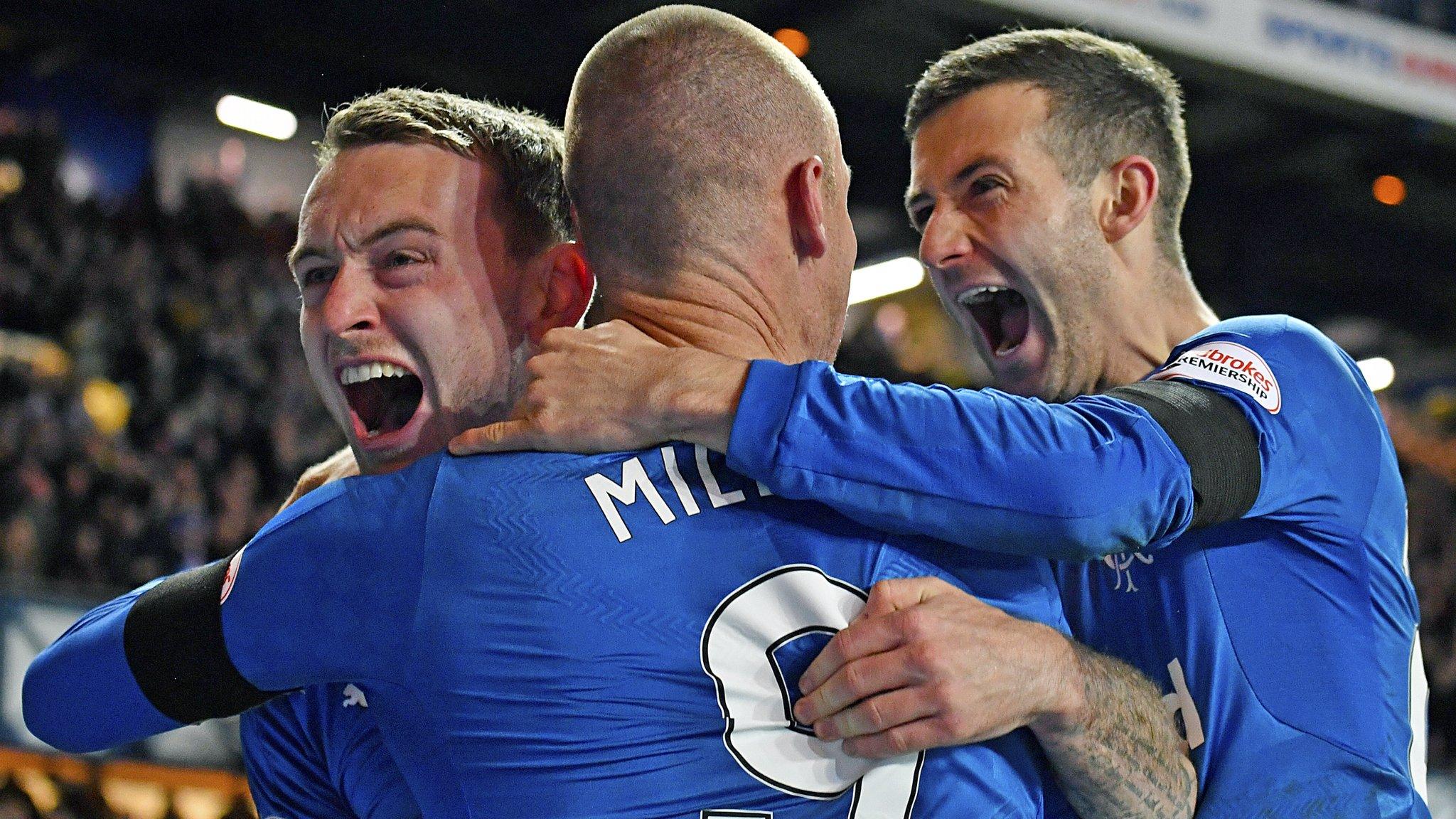 Rangers celebrate