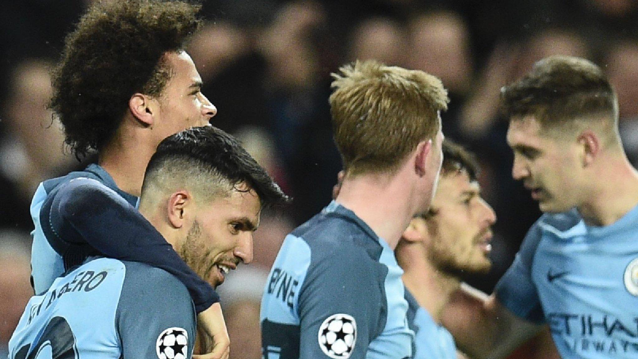 Manchester City celebrate