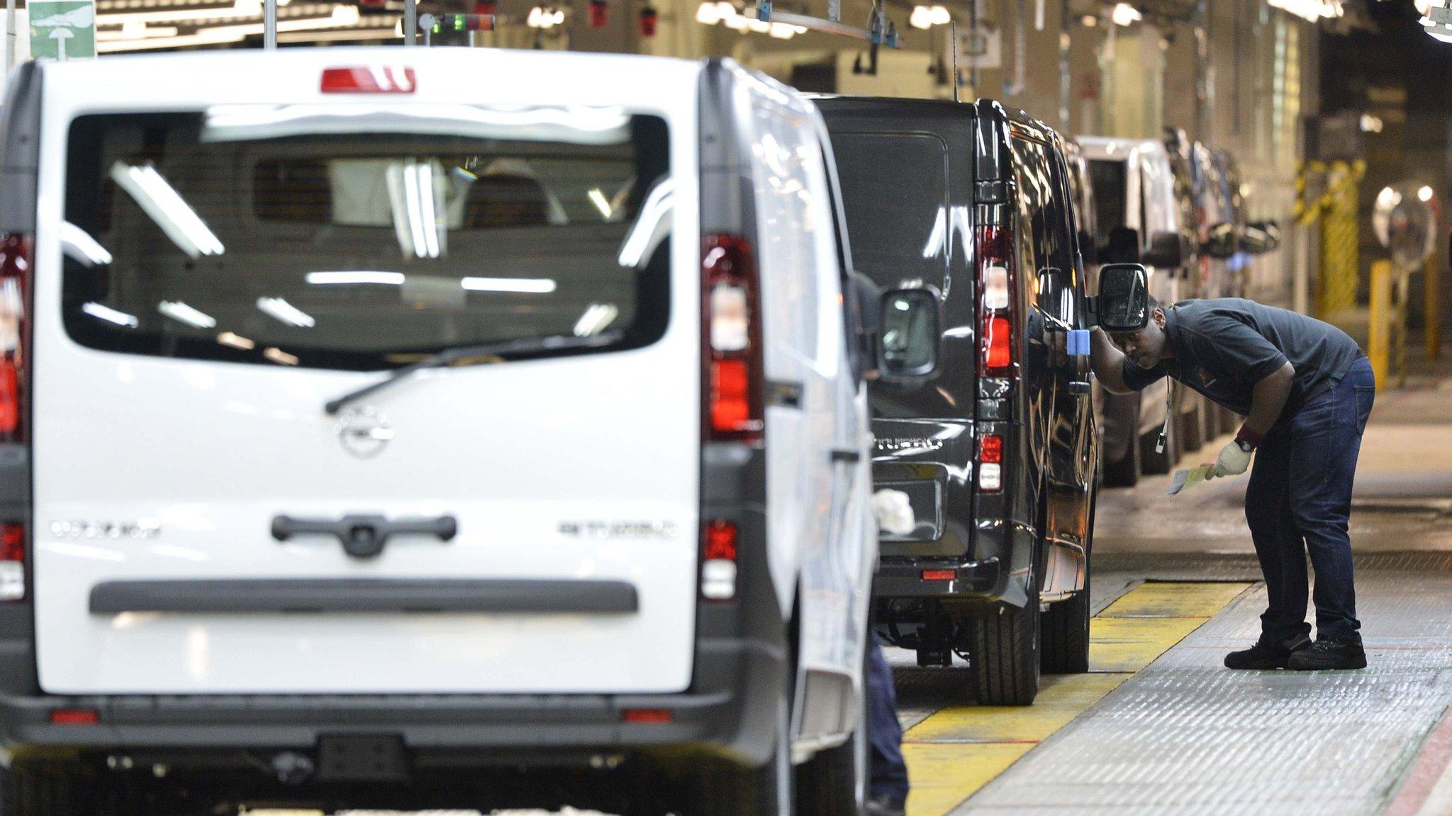 Vauxhall production line