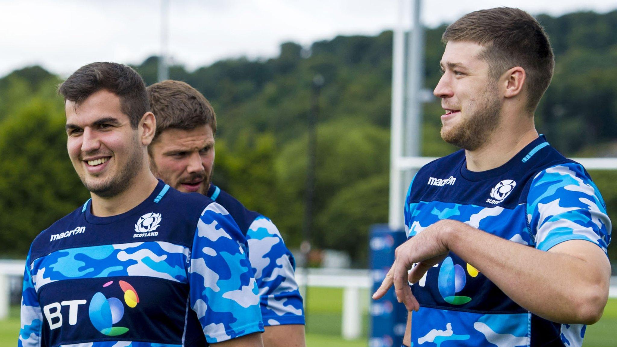 Stuart McInally and Grant Gilchrist