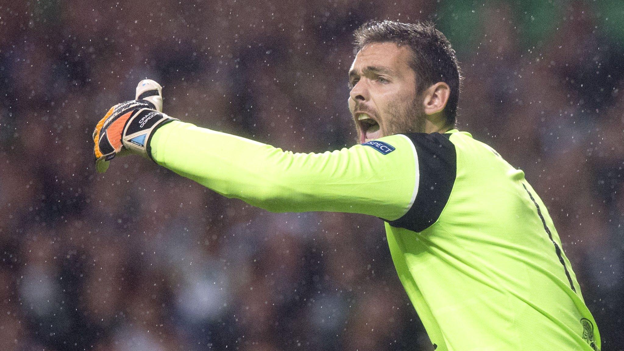 Celtic goalkeeper Craig Gordon