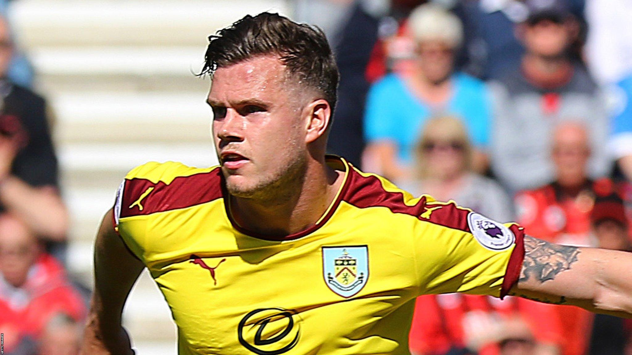 Burnley defender Kevin Long