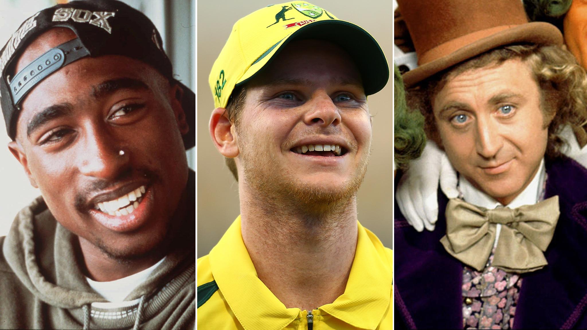 Tupac, Steve Smith, Willy Wonka