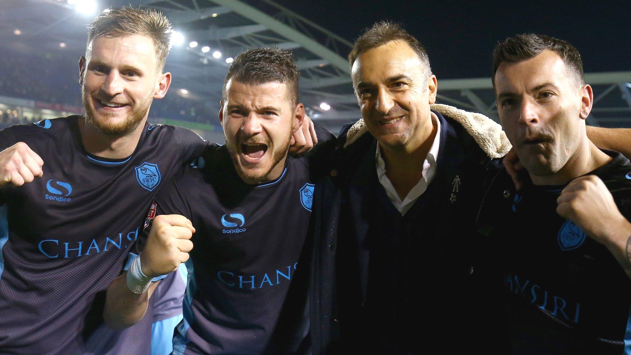 Sheffield Wednesday celebrate