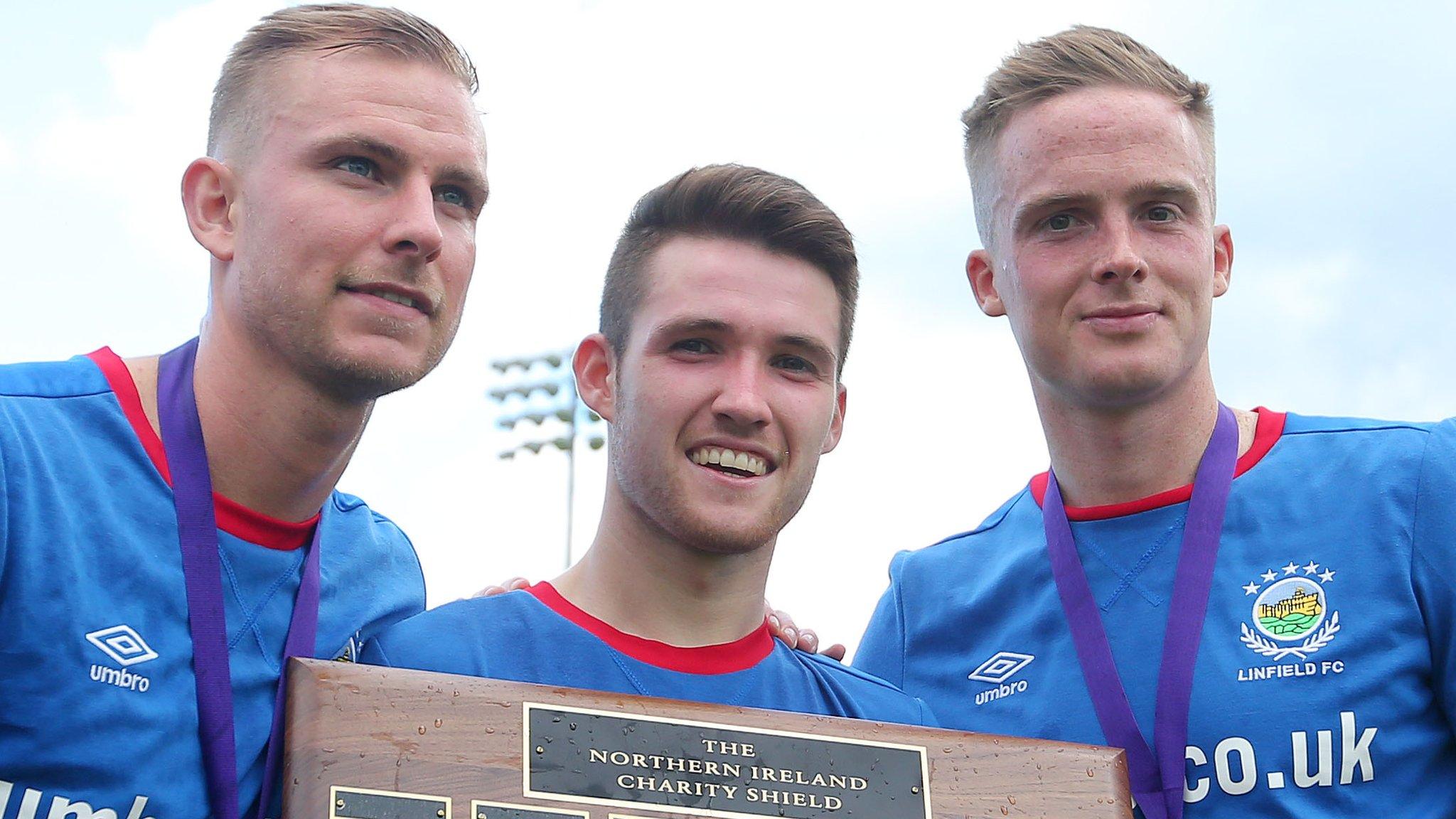 Linfield won the Action Mental Health Charity Shield in August 2017