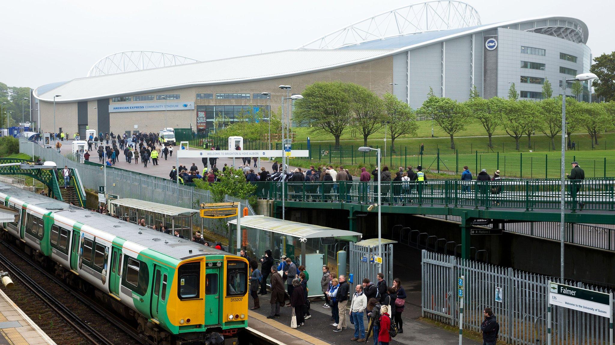 Falmer Station and the Amex Stadium