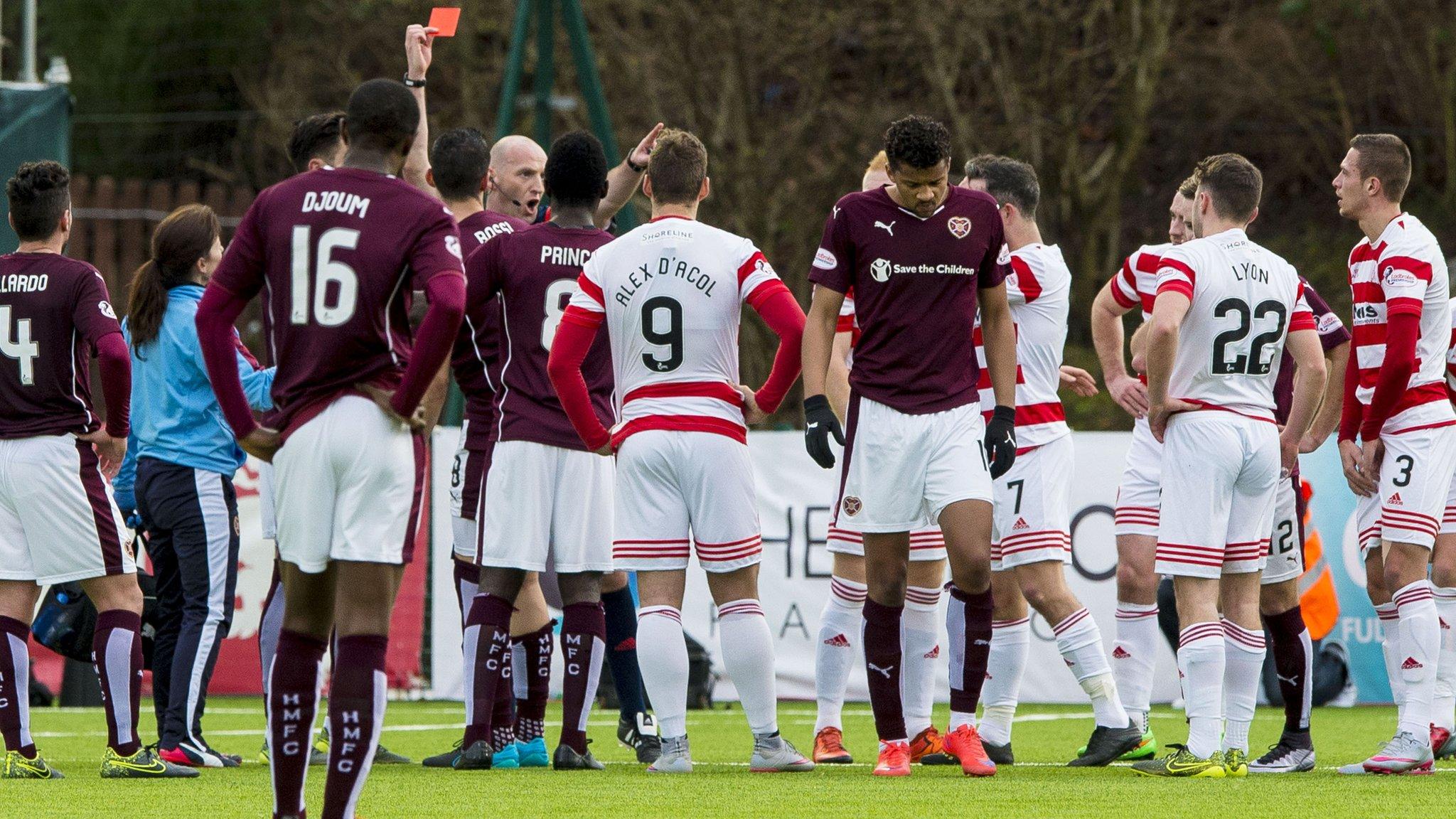 Igor Rossi is sent-off