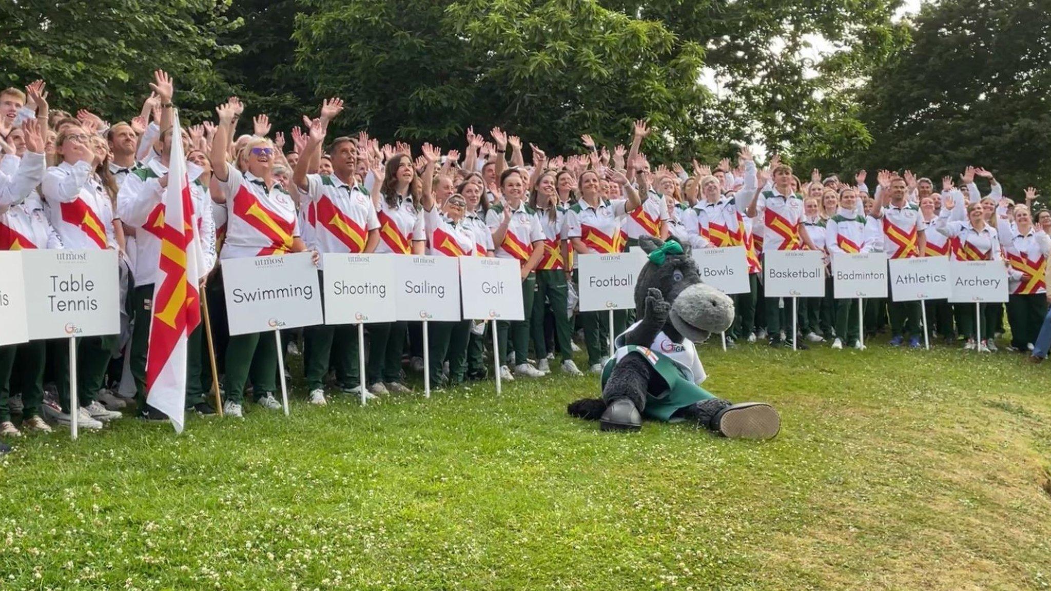 Guernsey Island Games team