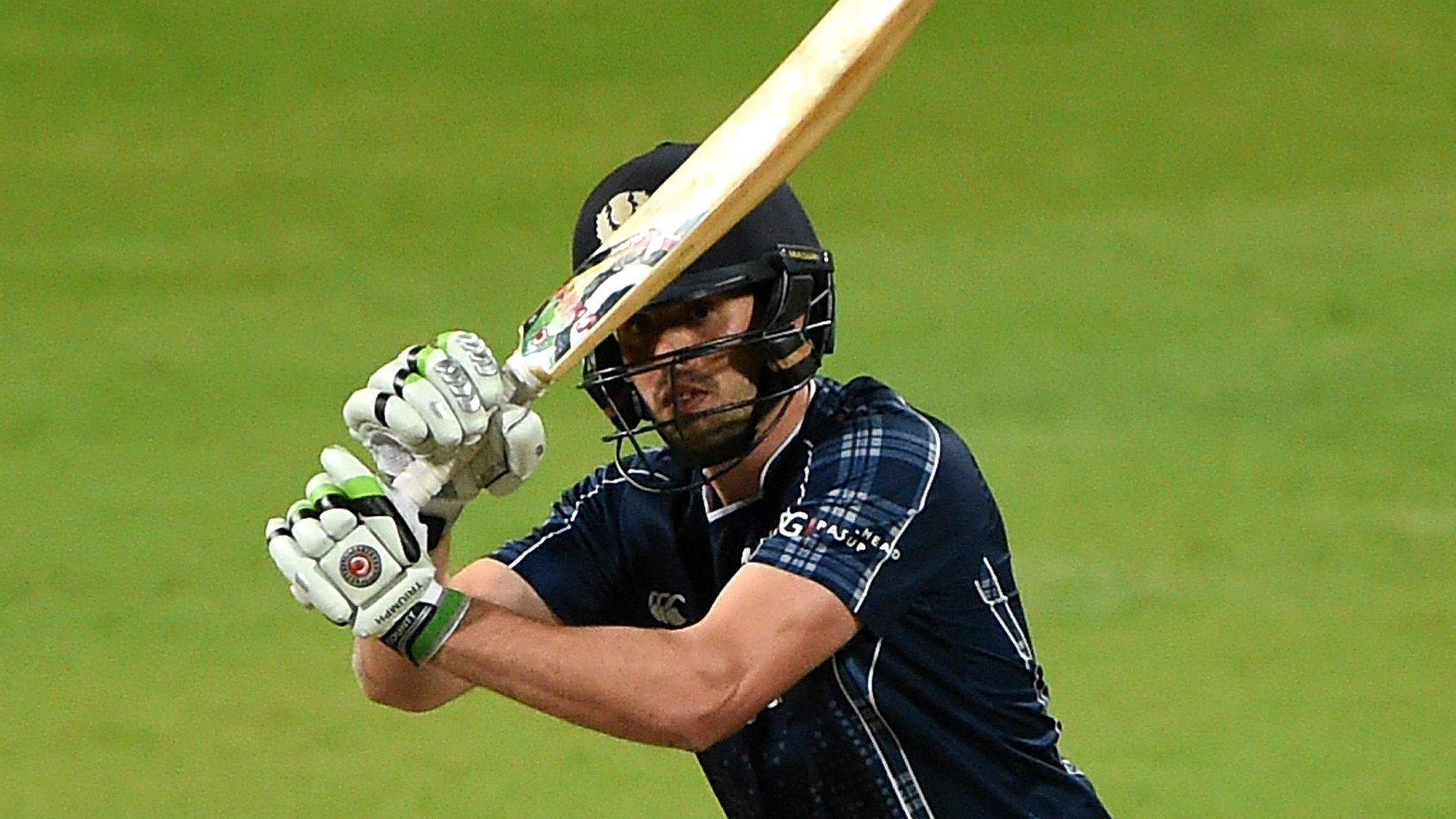 Scotland batsman Calum MacLeod