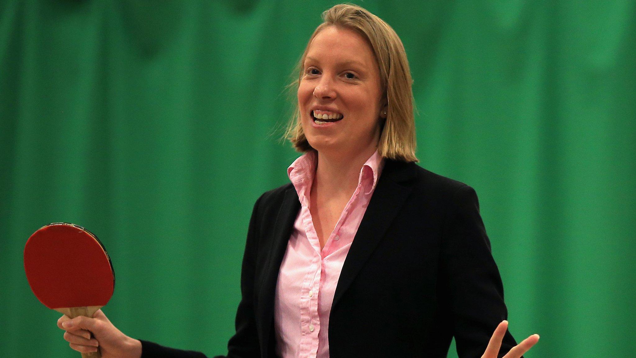 Sports Minister Tracey Crouch