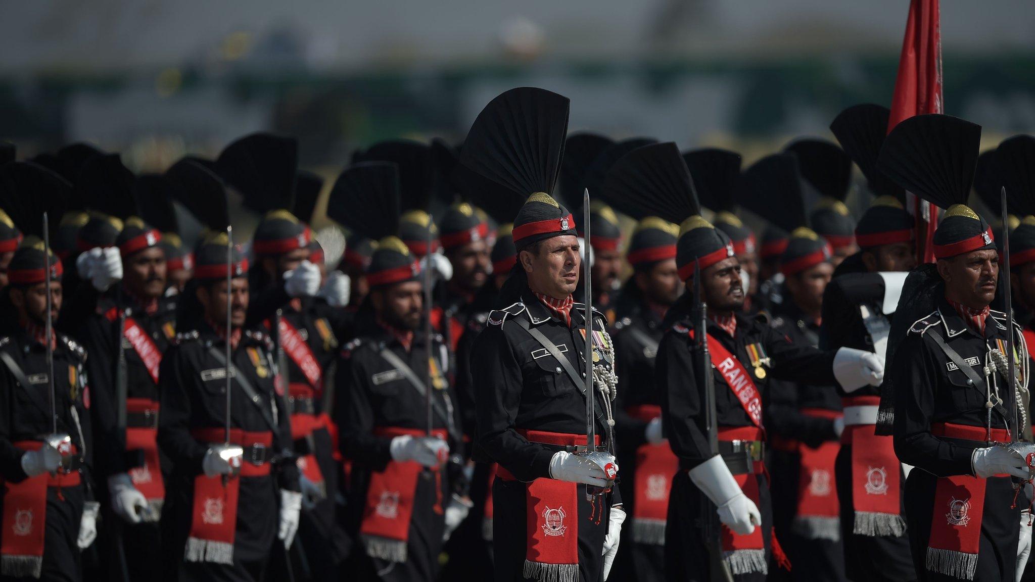 Pakistani border guards