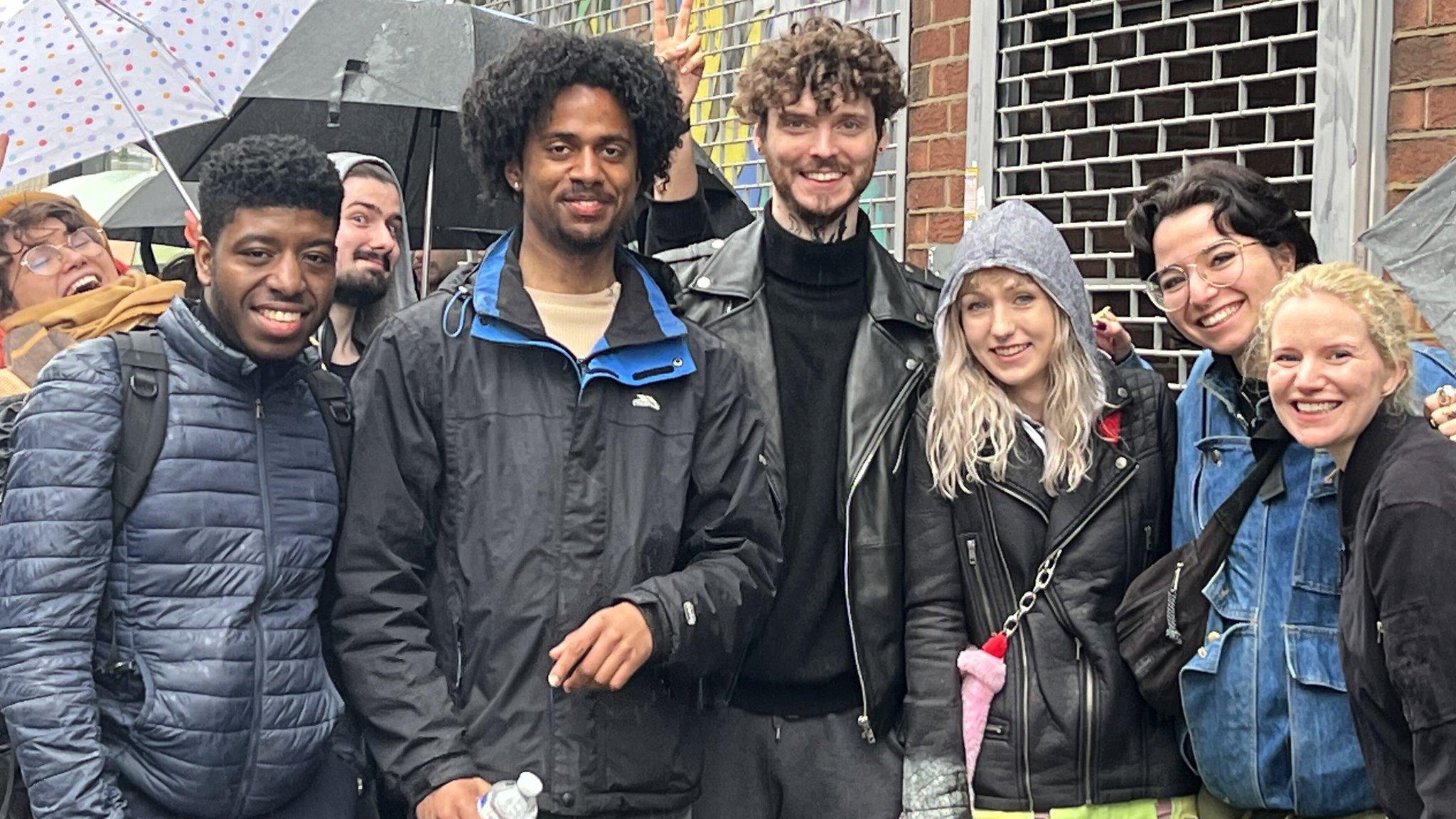 People queued all day to get tattoos in Shoreditch