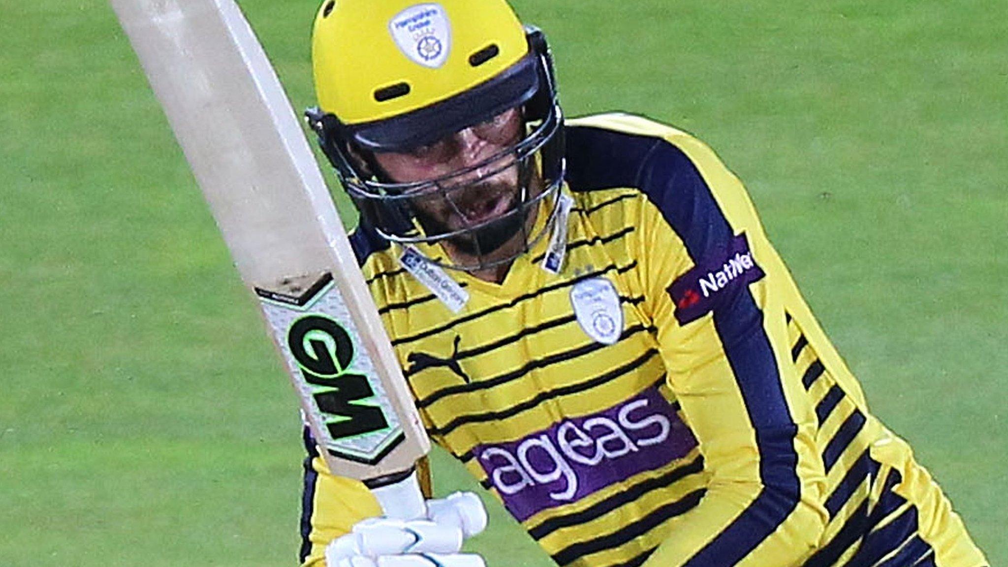 Hampshire and England batsman James Vince