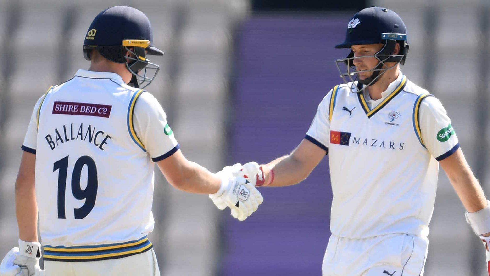 Gary Ballance and Joe Root