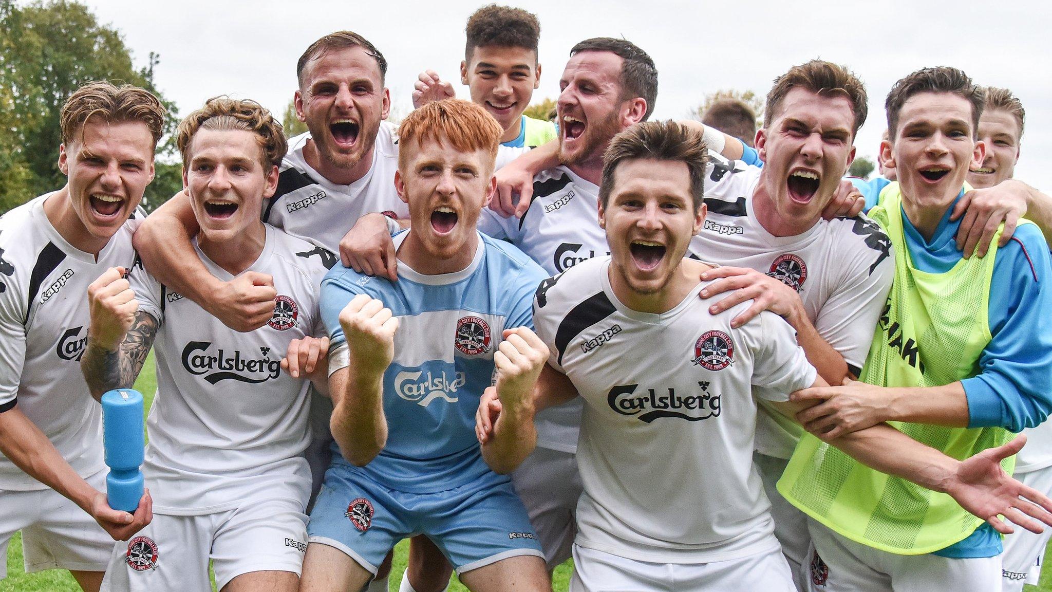 Truro City celebrate