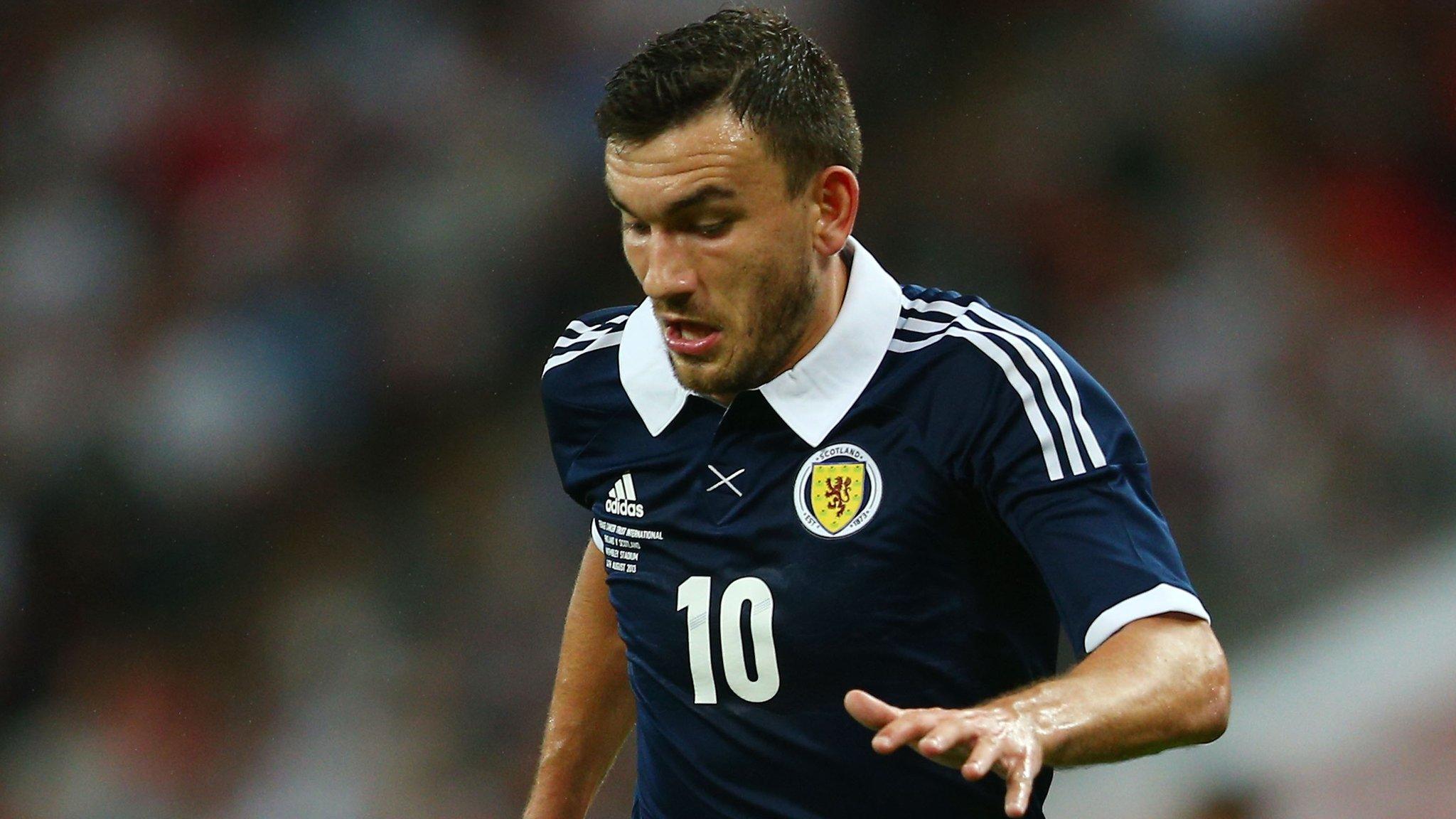 Scotland midfielder Robert Snodgrass